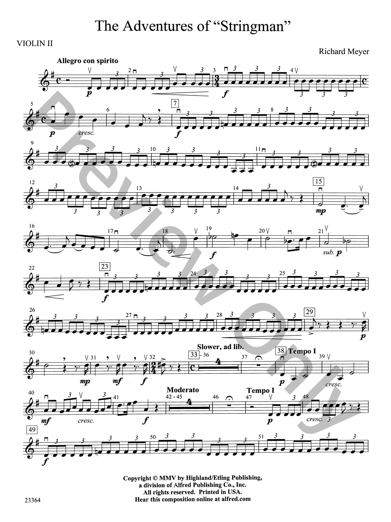 Adventures of Stringman Orchestra Sheet Music | J.W. Pepper
