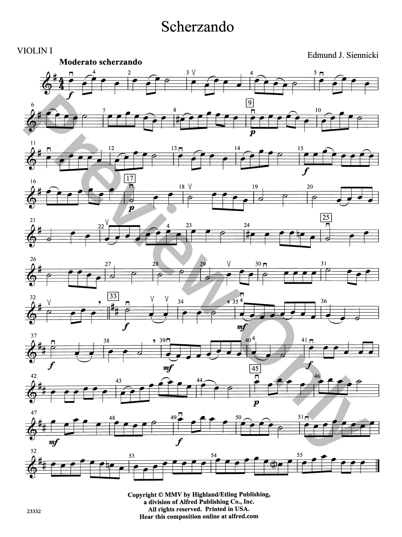 吹奏楽　楽譜　ATLANTA　96　アトランタ　マーチ　SCHERZANDO Scherzando Orchestra Sheet Music | J.W. Pepper