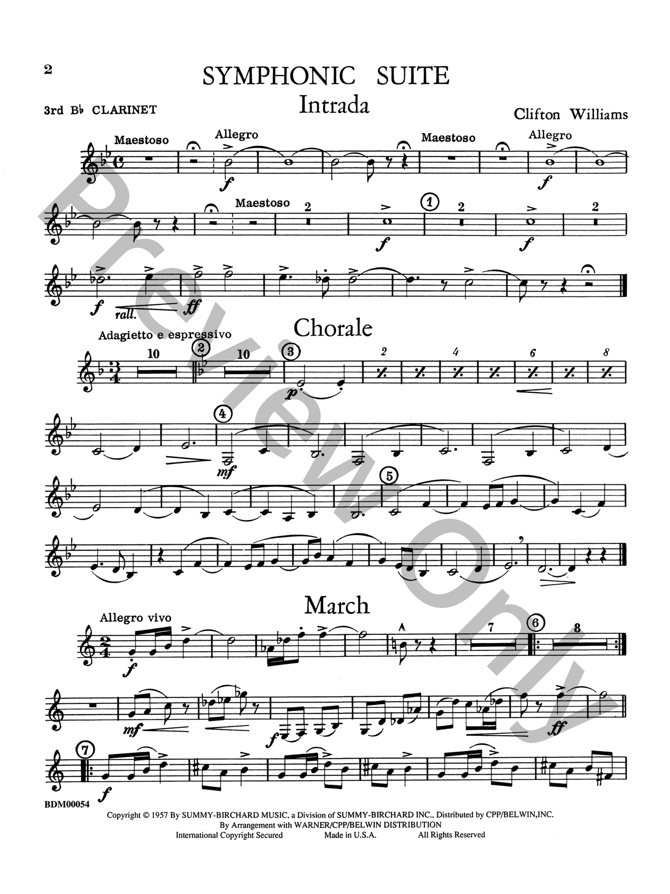 Symphonic Suite Concert Band Sheet Music | J.W. Pepper