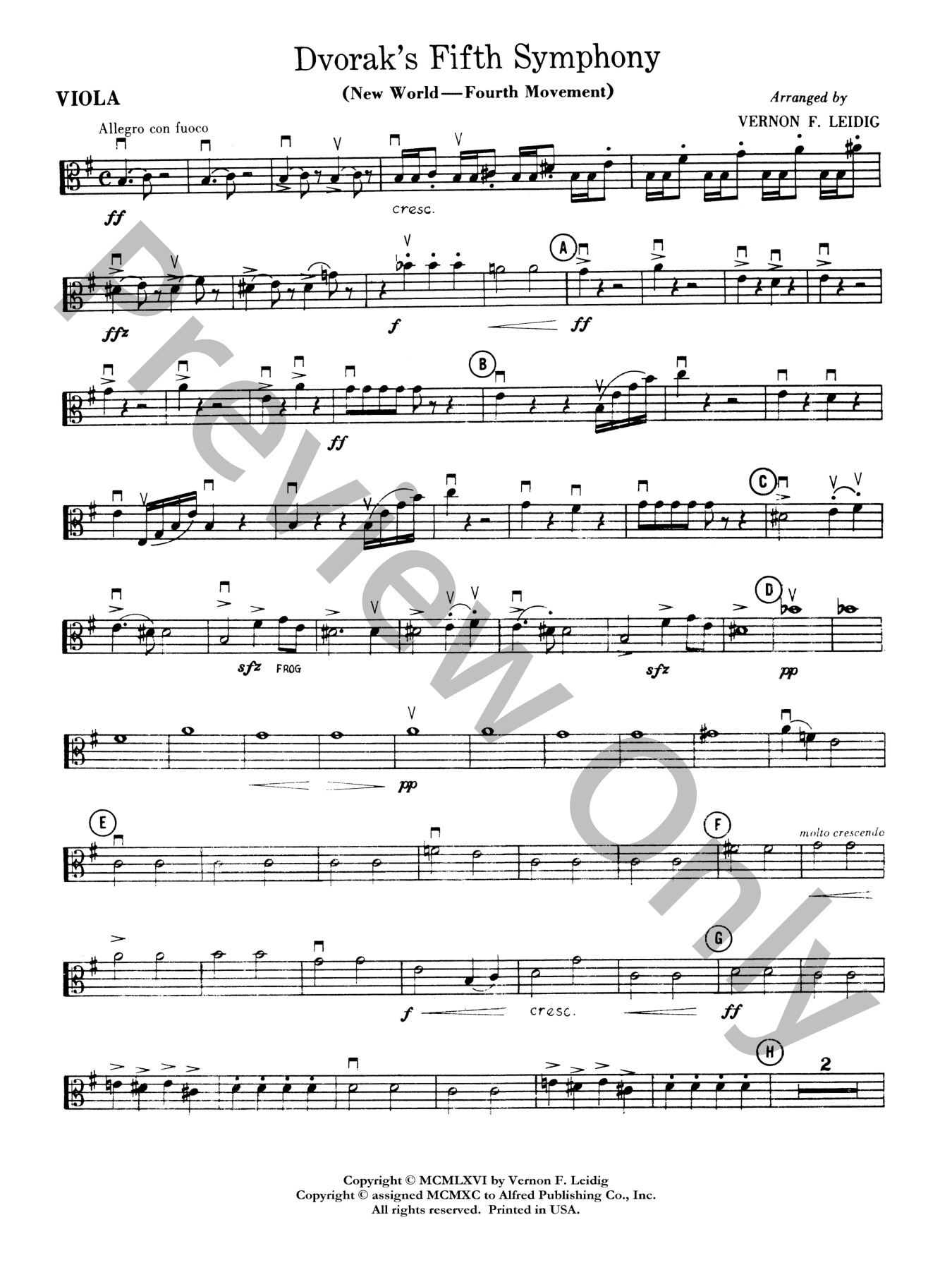 Symphony No. 5 Orchestra Sheet Music | J.W. Pepper