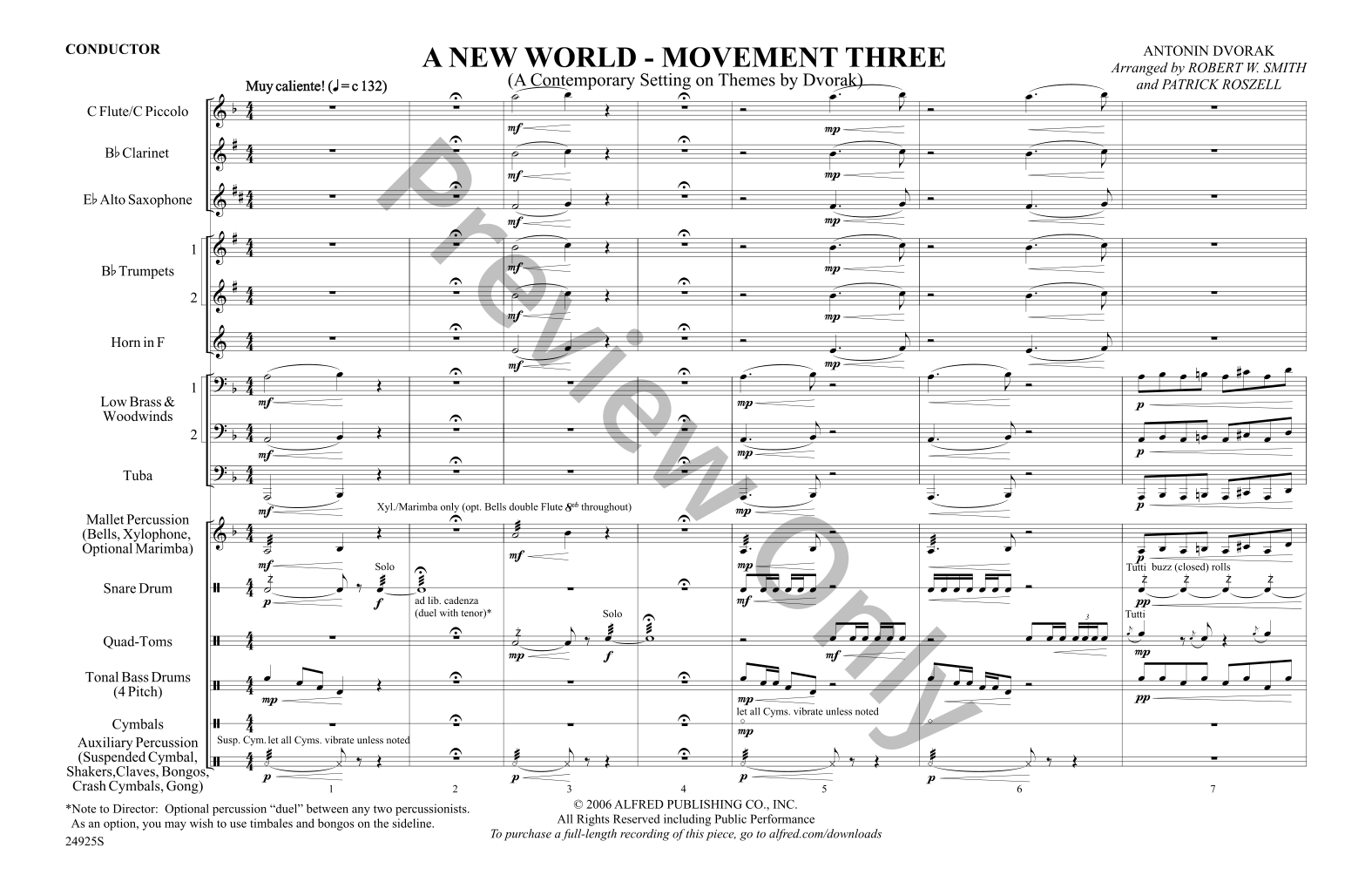 New World, A - Movement Three | J.W. Pepper