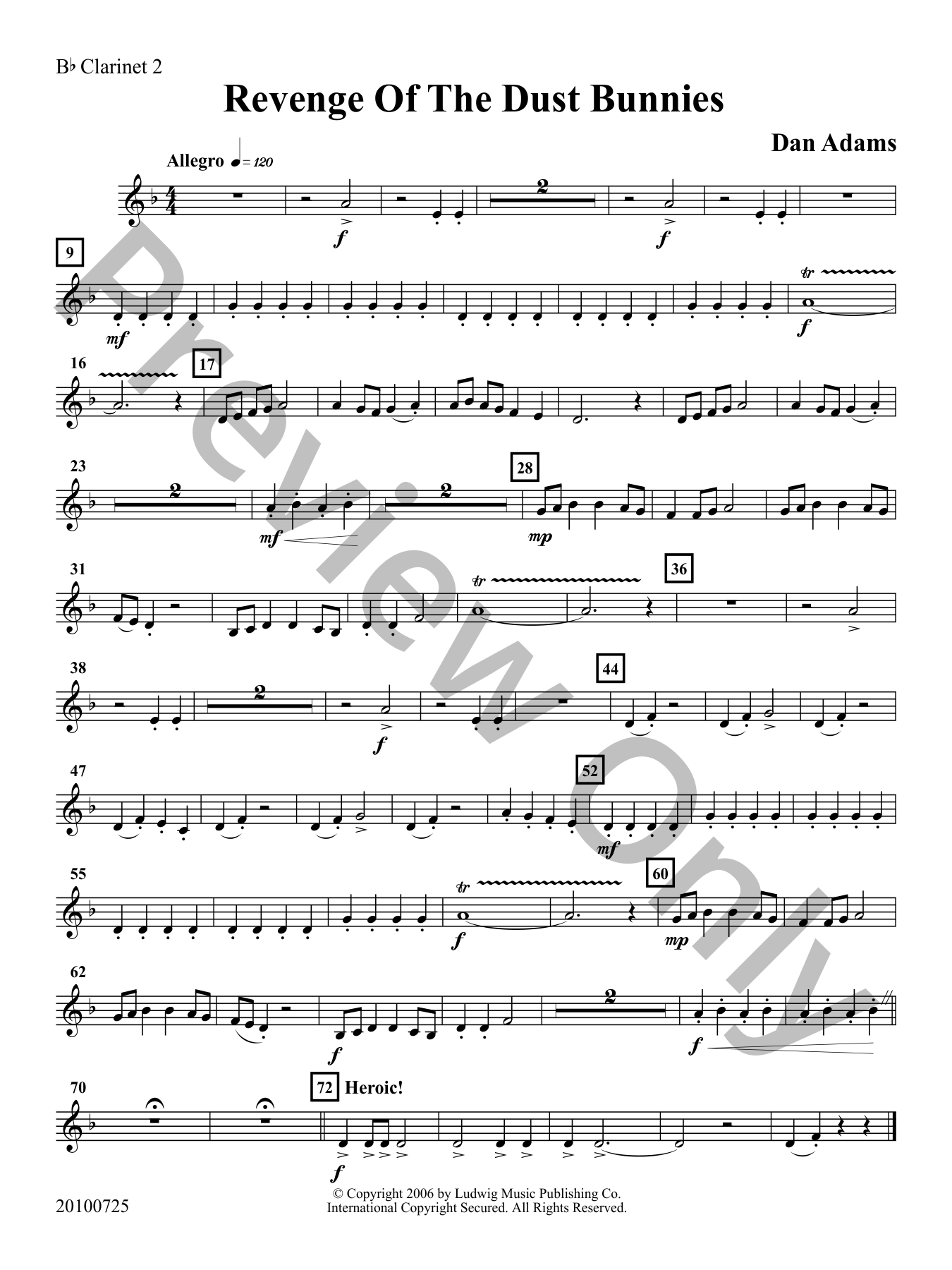 Revenge of the Dust Bunnies Concert Band Sheet Music | J.W. Pepper