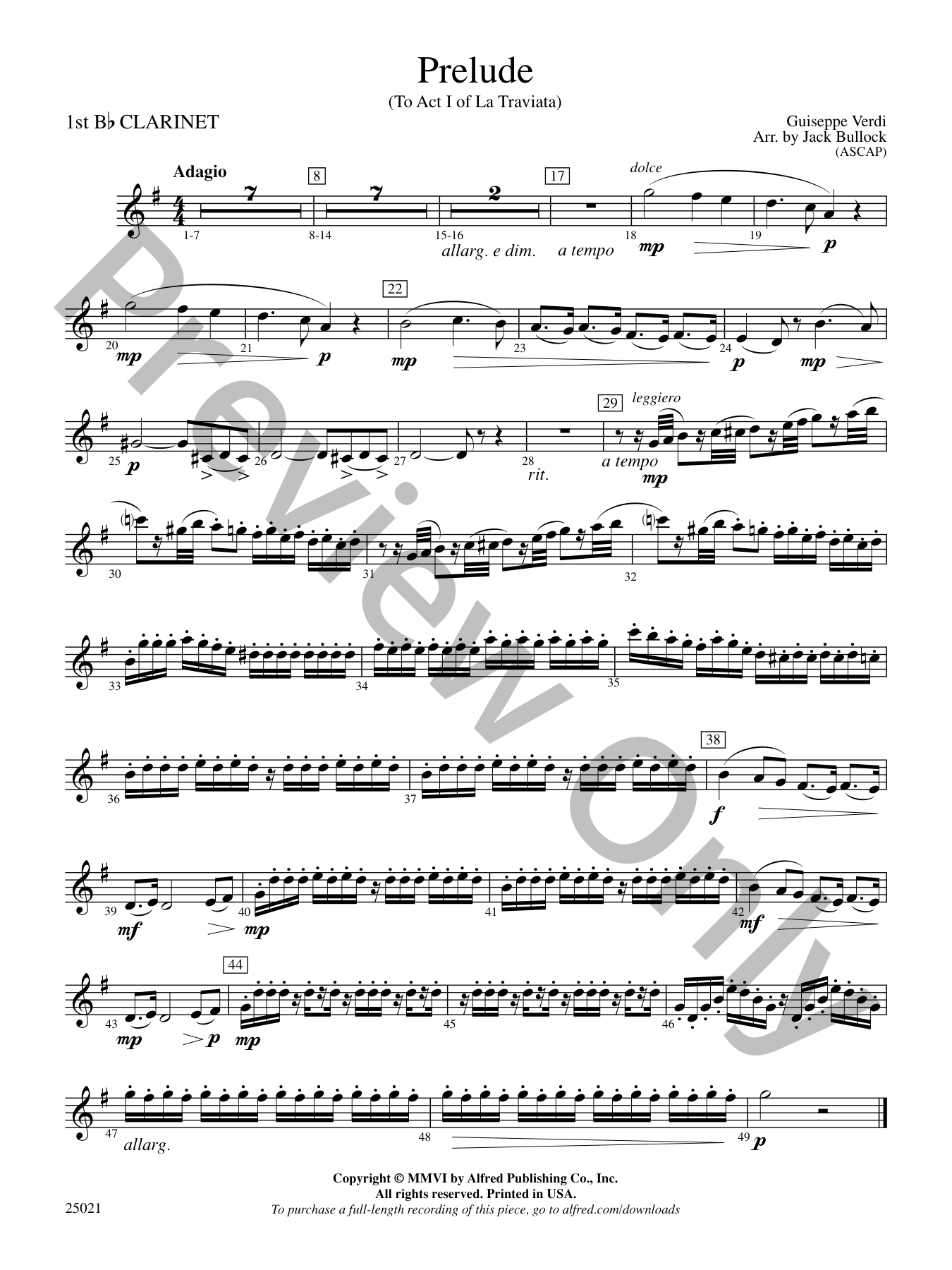 Prelude Orchestra Sheet Music | J.W. Pepper