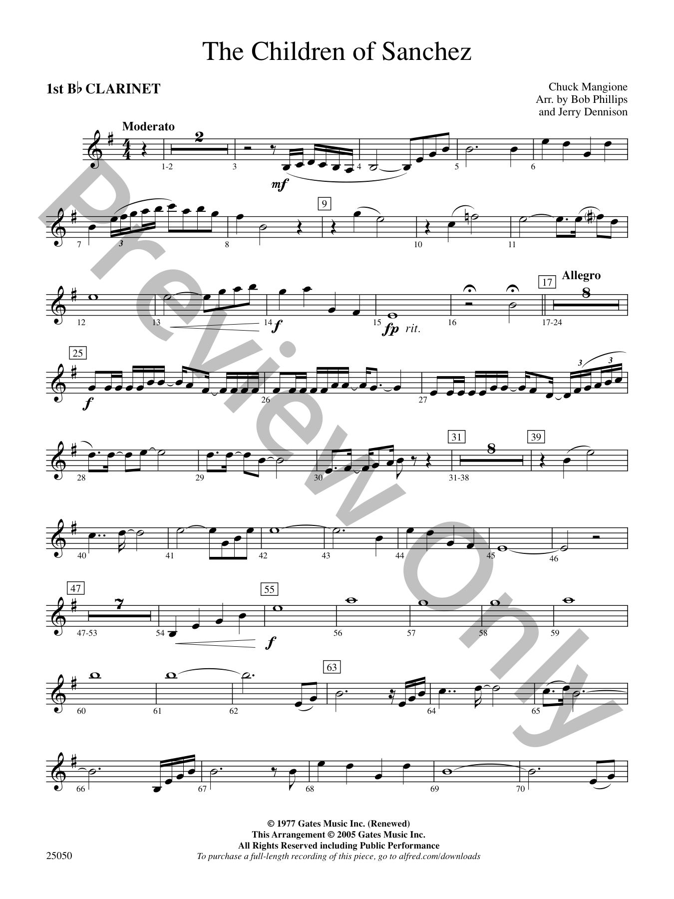 Children of Sanchez Orchestra Sheet Music | J.W. Pepper