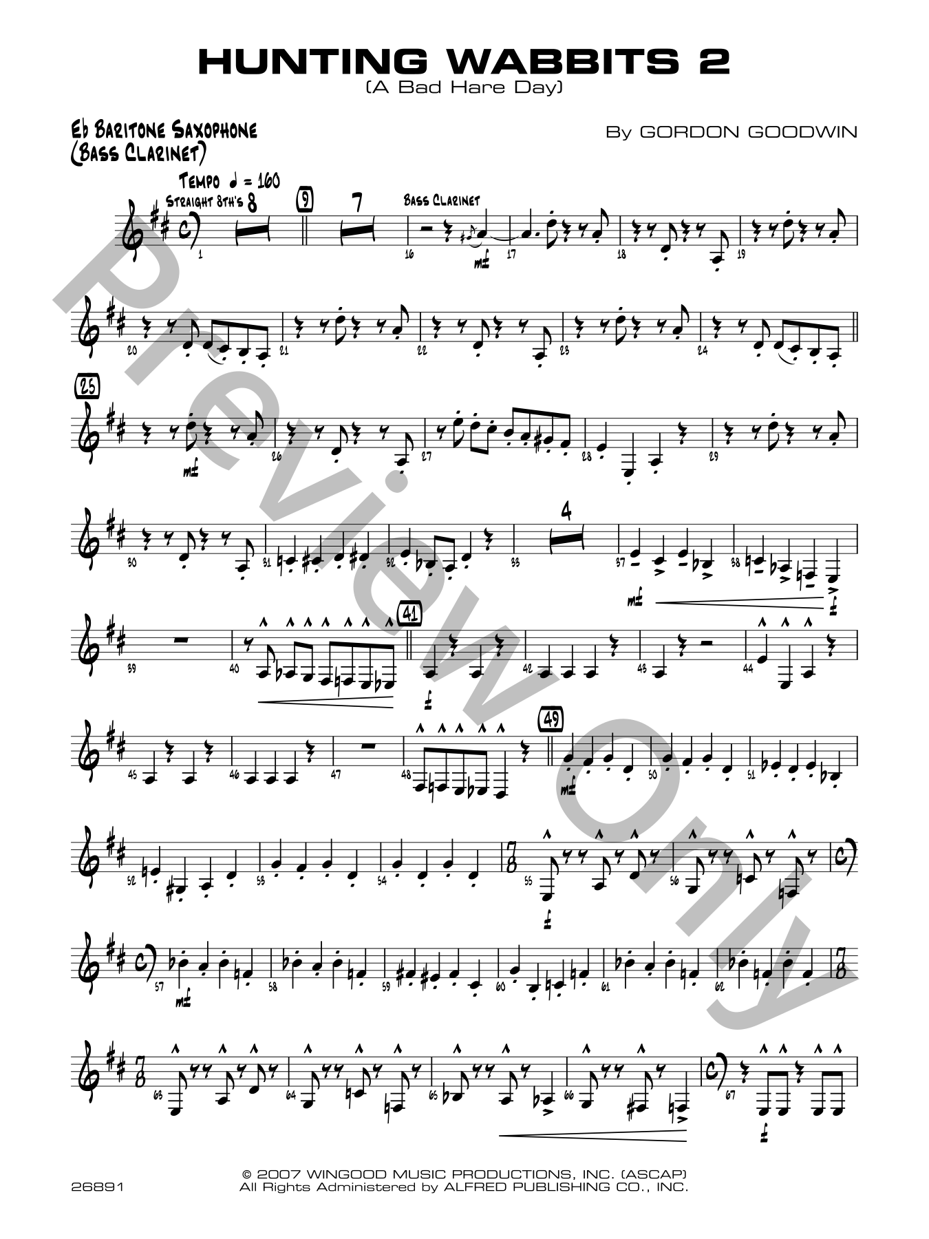 週刊誌 HUNTING WABBITS 2 ( A BAD HARE DAY ) Hunting Wabbits 2 (A Bad Hare Day): Jazz Ensemble Conductor