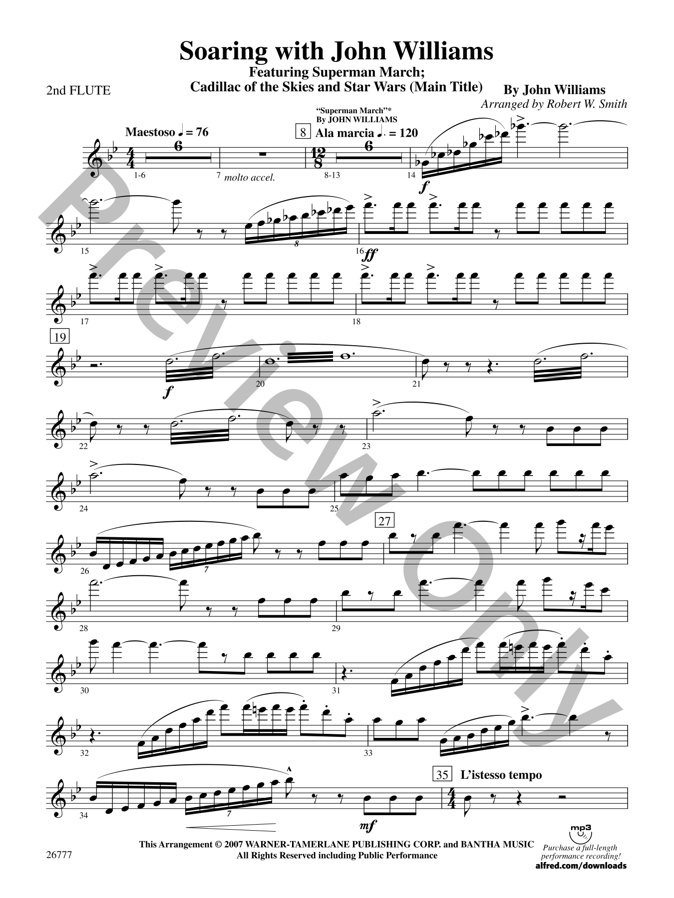 Soaring with John Williams 吹奏楽 楽譜 Soaring with John Williams Concert Band Sheet Music | J.W. Pepper