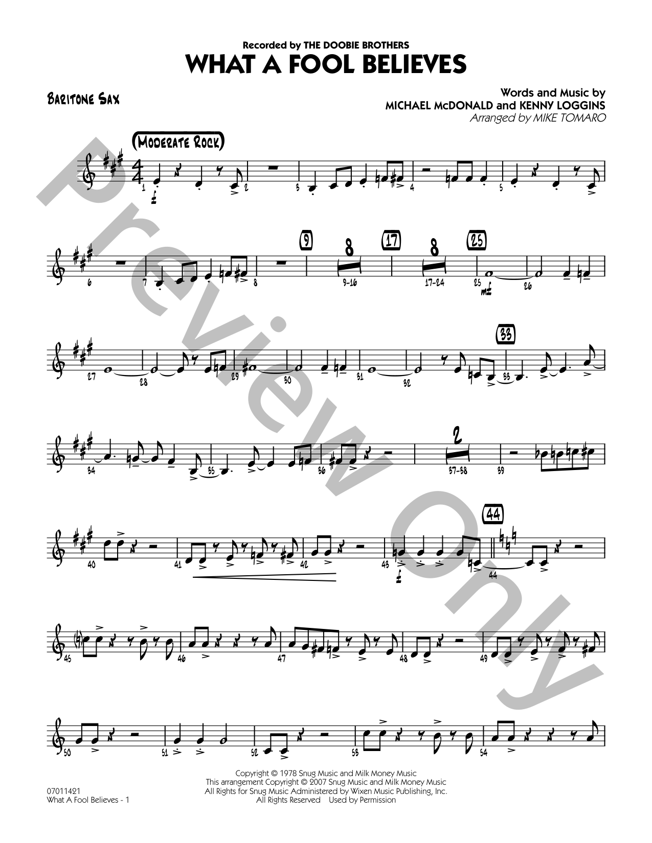 What a Fool Believes Jazz Sheet Music | J.W. Pepper