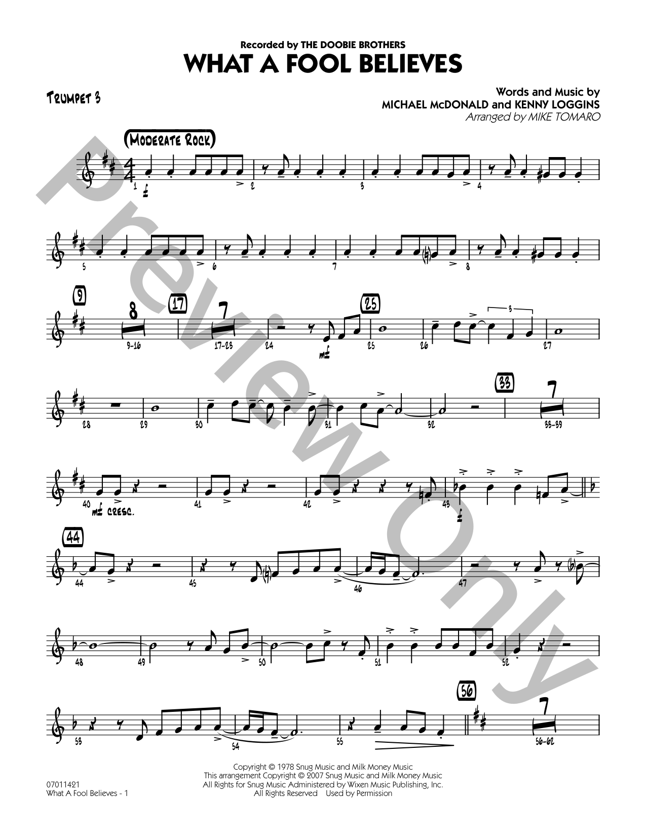 What a Fool Believes Jazz Sheet Music | J.W. Pepper