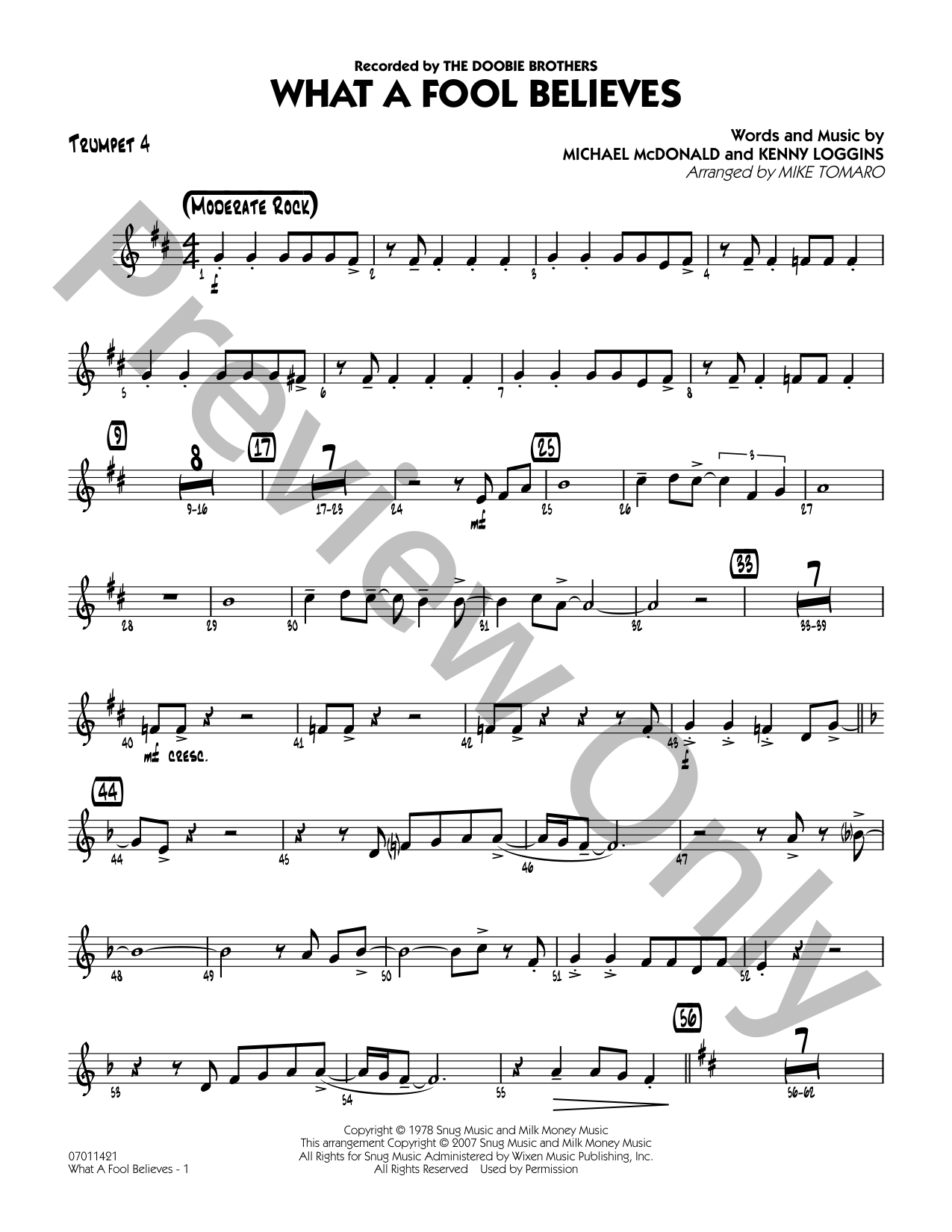 What a Fool Believes Jazz Sheet Music | J.W. Pepper