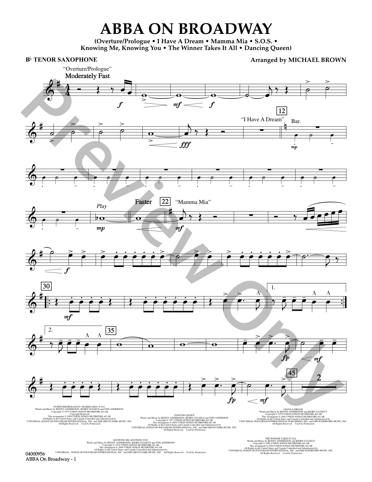定番の中古商品 Abba on Broadway | J.W. Pepper K-POP・アジア
