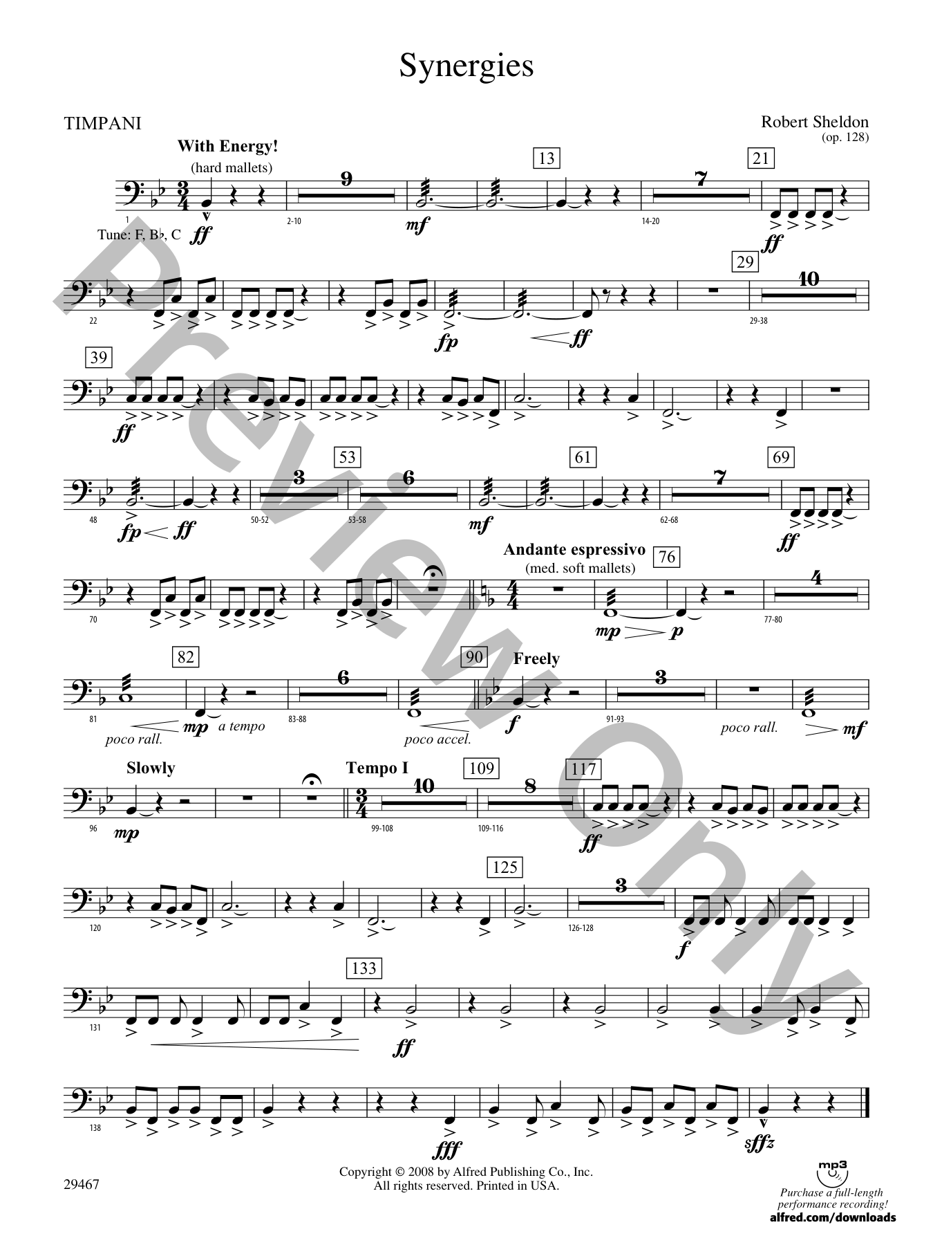 Synergies Concert Band Sheet Music | J.W. Pepper