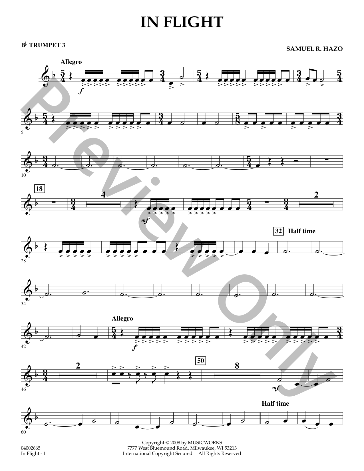 In Flight | J.W. Pepper