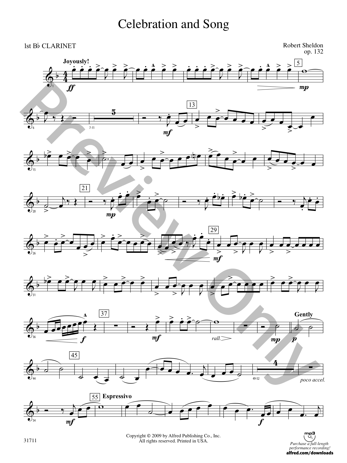 Celebration and Song Concert Band Sheet Music | J.W. Pepper