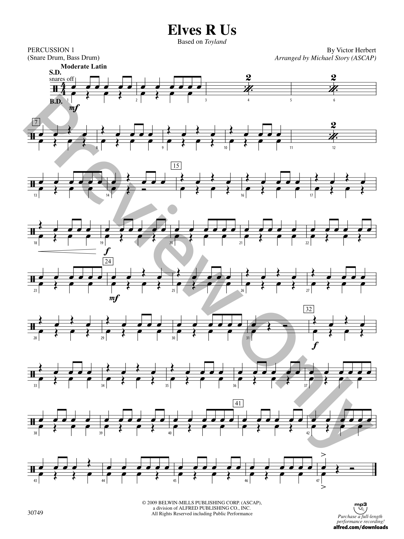 Elves R Us Concert Band Sheet Music | J.W. Pepper