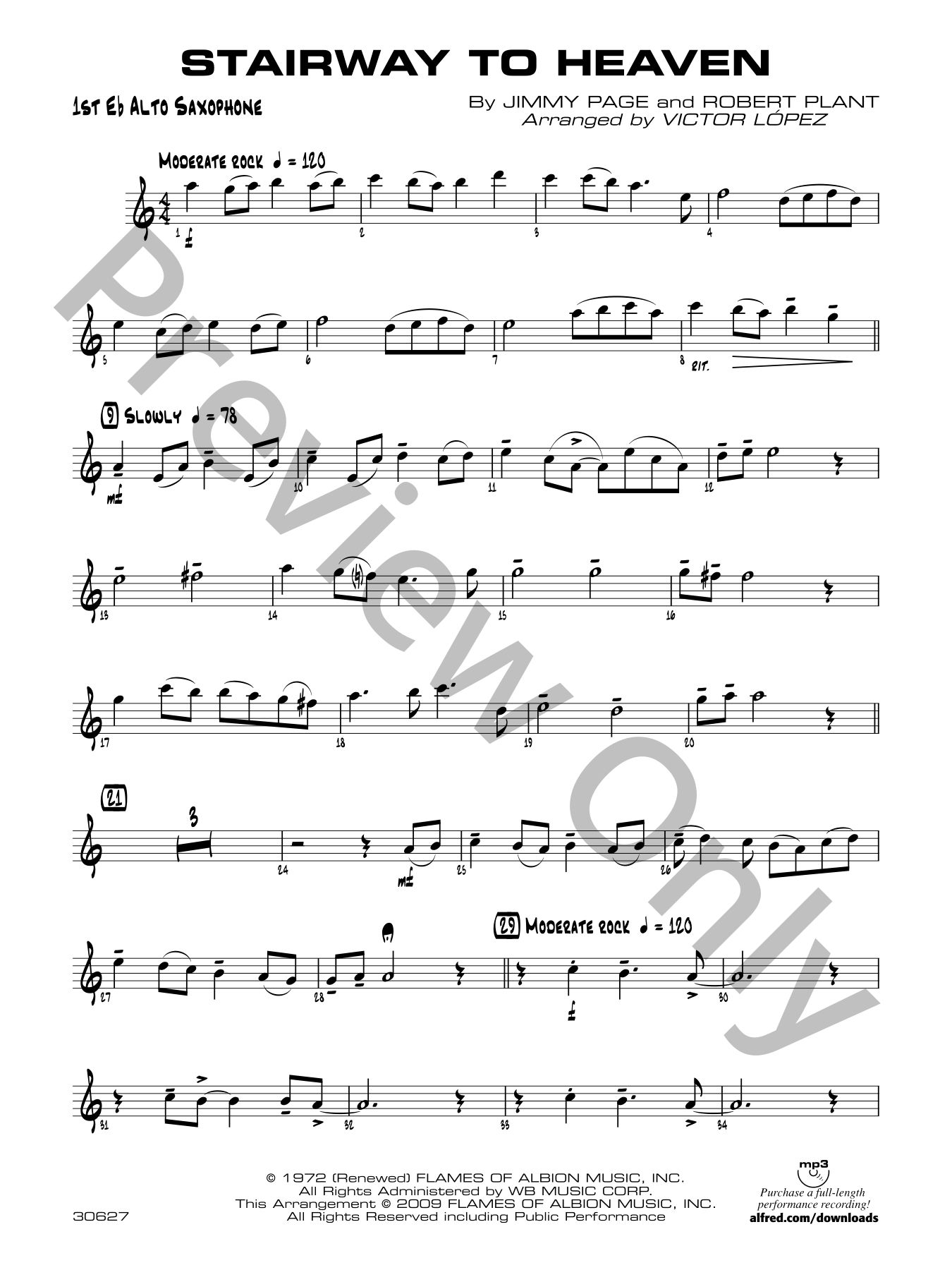Stairway to Heaven Jazz Sheet Music | J.W. Pepper