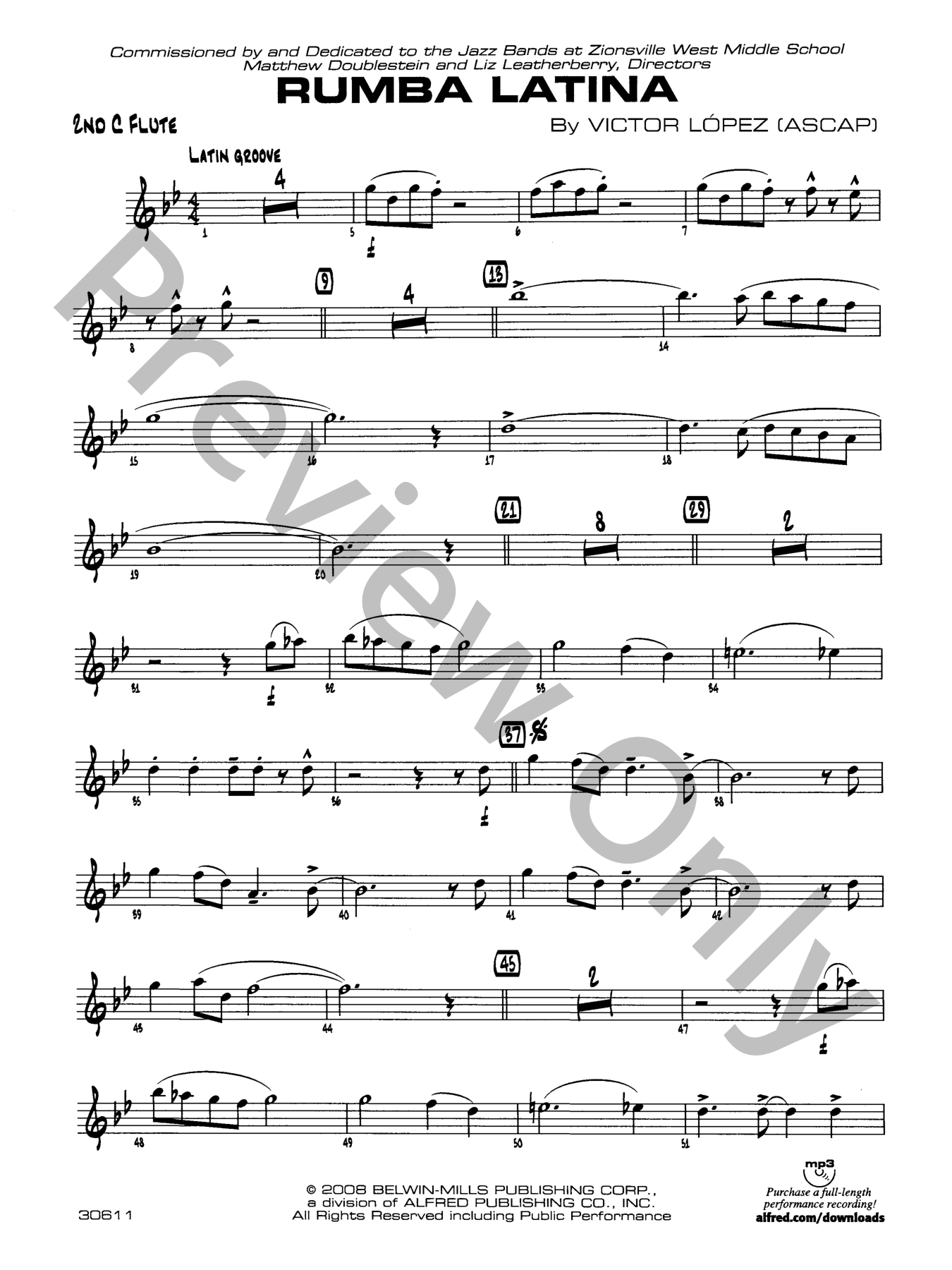 Rumba Latina Jazz Sheet Music | J.W. Pepper