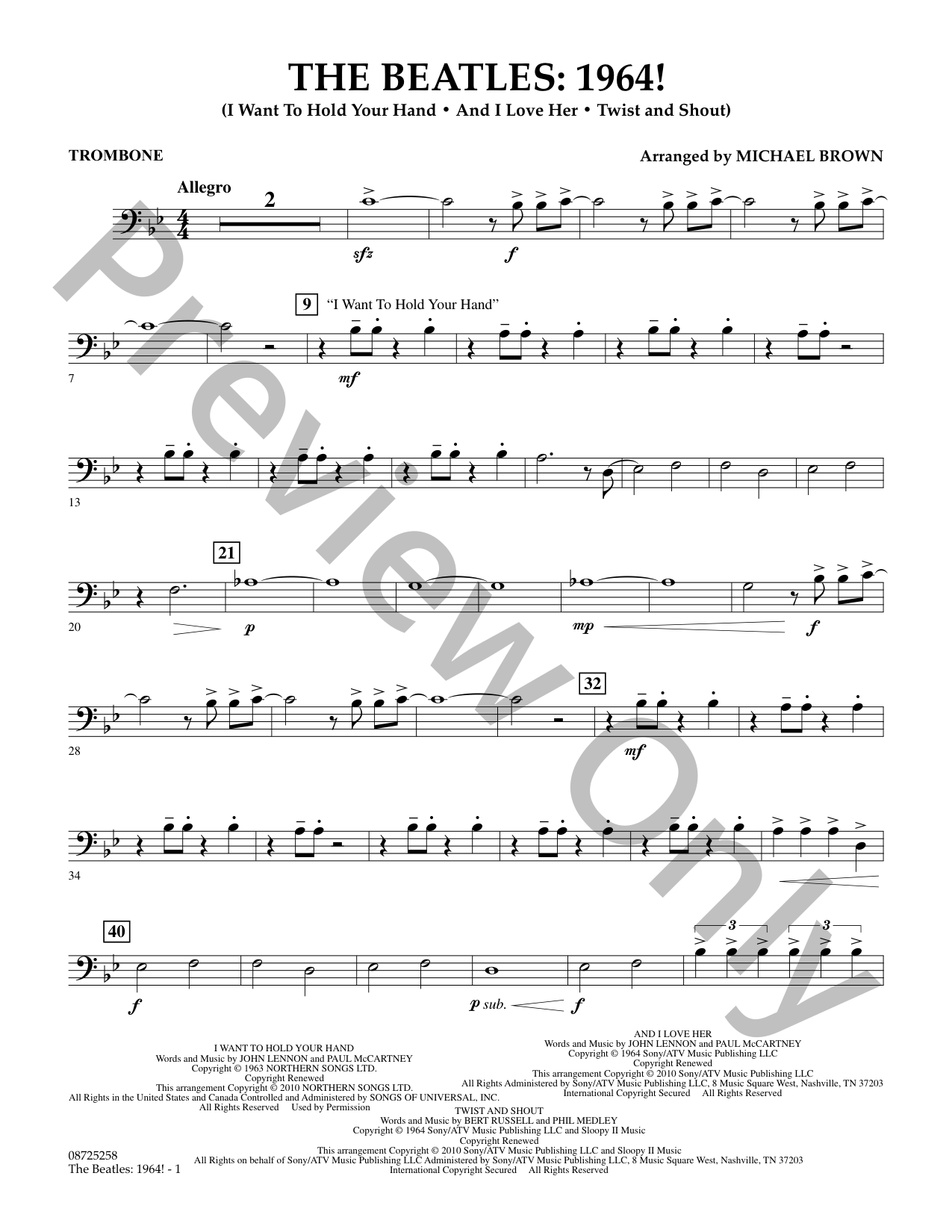 The Beatles: 1964! Concert Band Sheet Music | J.W. Pepper