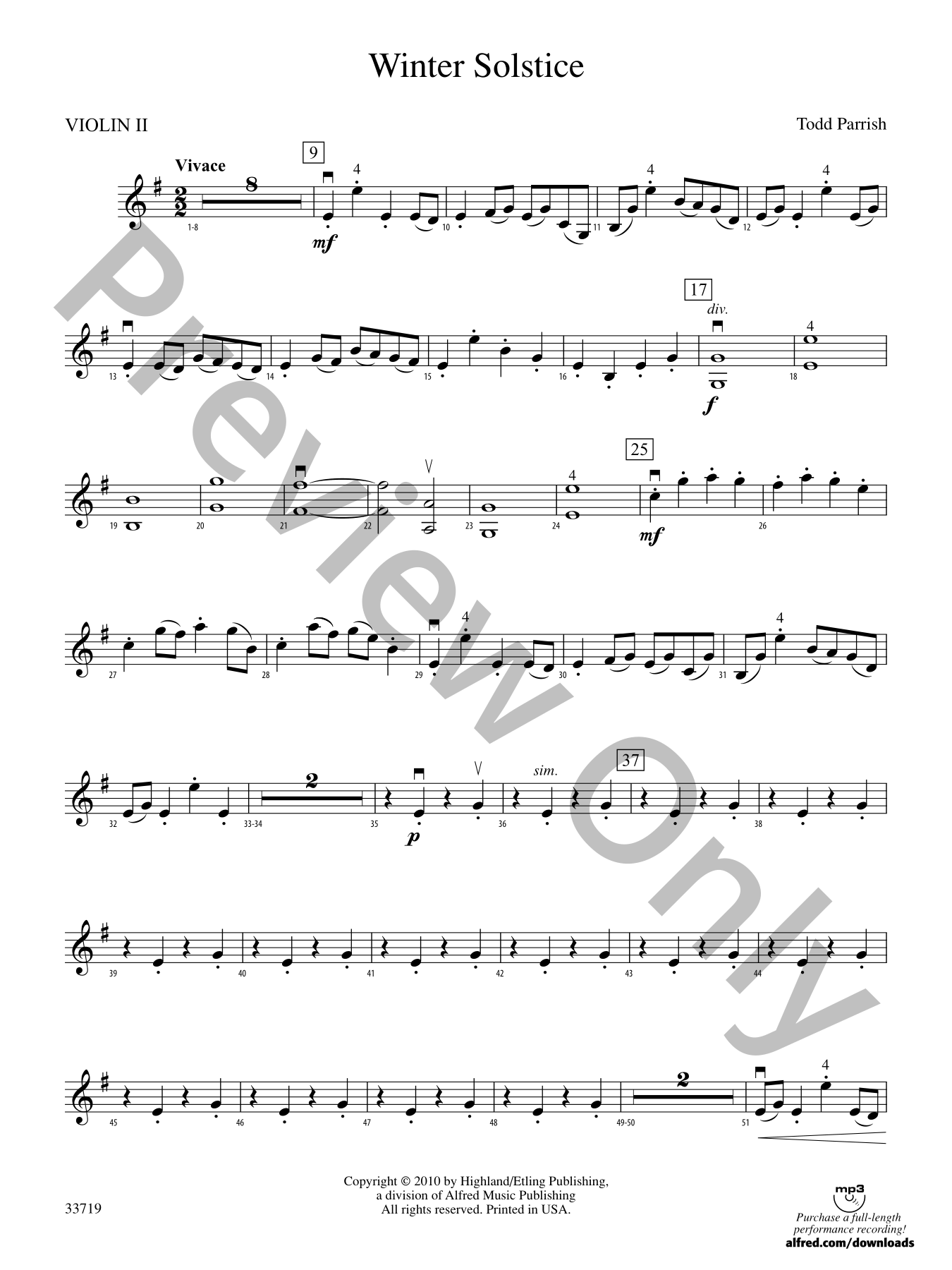 Winter Solstice Orchestra Sheet Music | J.W. Pepper