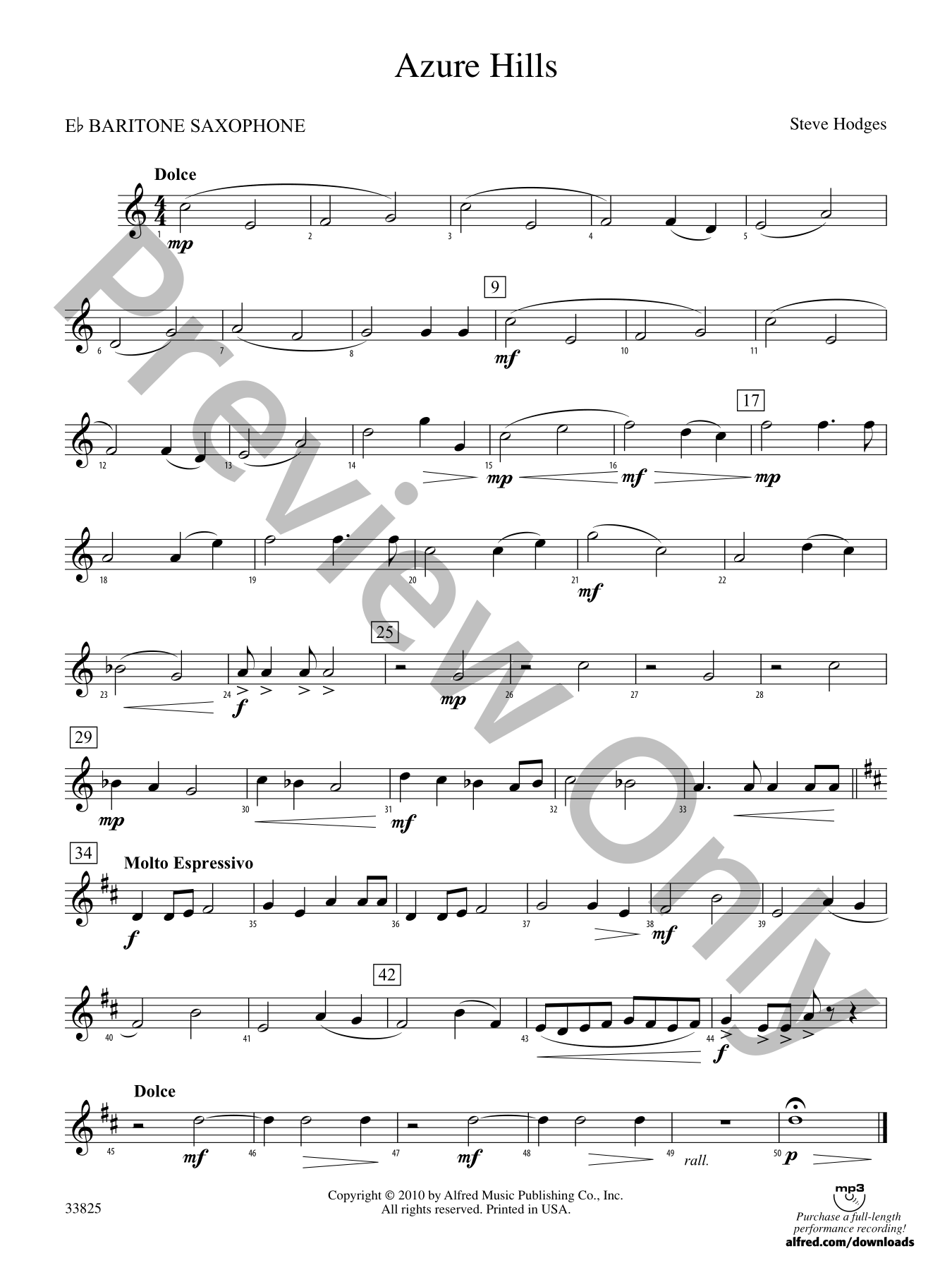 Azure Hills Concert Band Sheet Music | J.W. Pepper