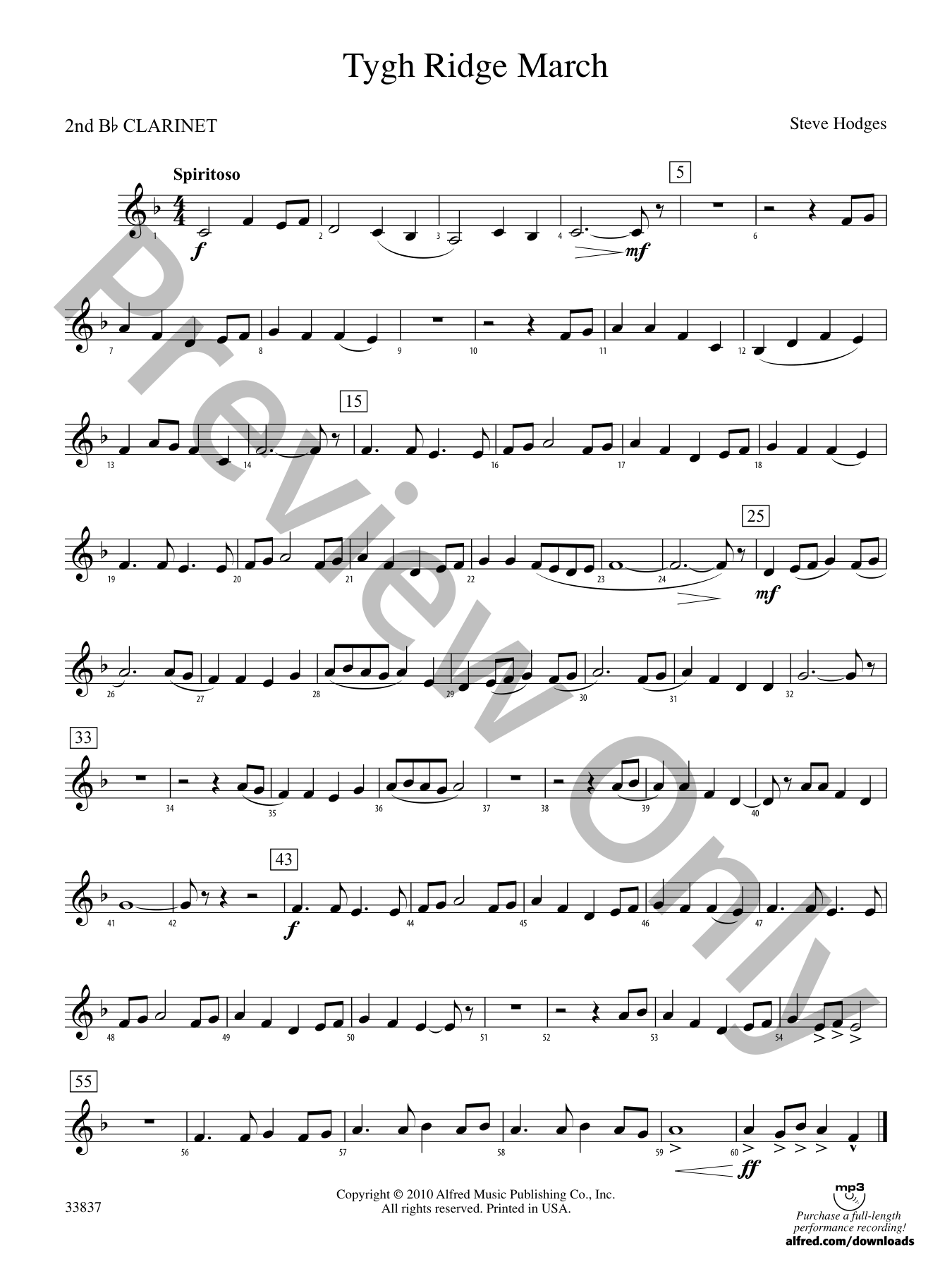 Tygh Ridge March | J.W. Pepper