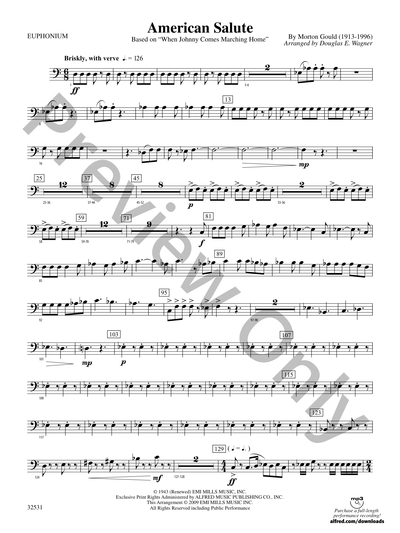 American Salute Concert Band Sheet Music | J.W. Pepper