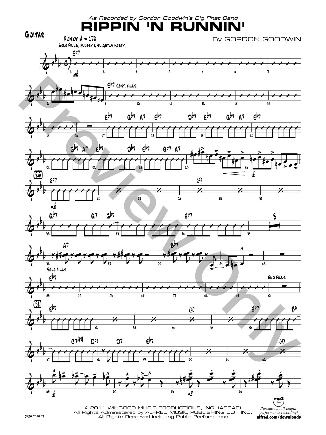 Rippin' 'n Runnin' Jazz Sheet Music | J.W. Pepper