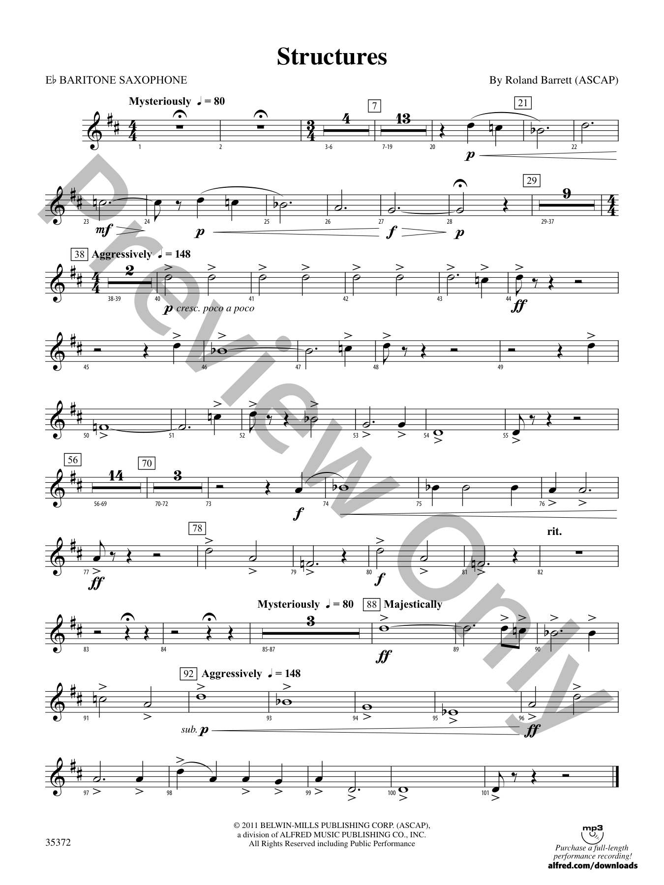 Structures Concert Band Sheet Music | J.W. Pepper