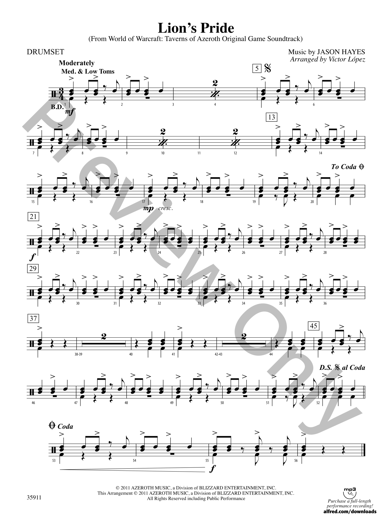 Lion's Pride Orchestra Sheet Music | J.W. Pepper