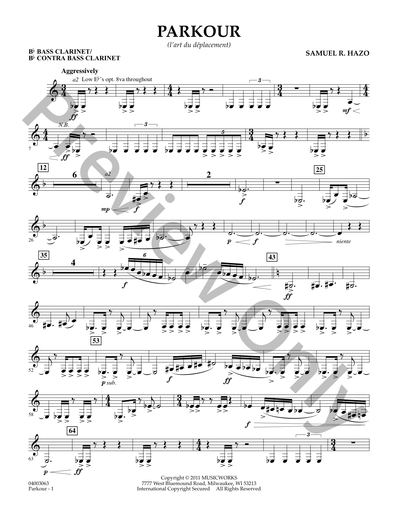 Parkour | J.W. Pepper