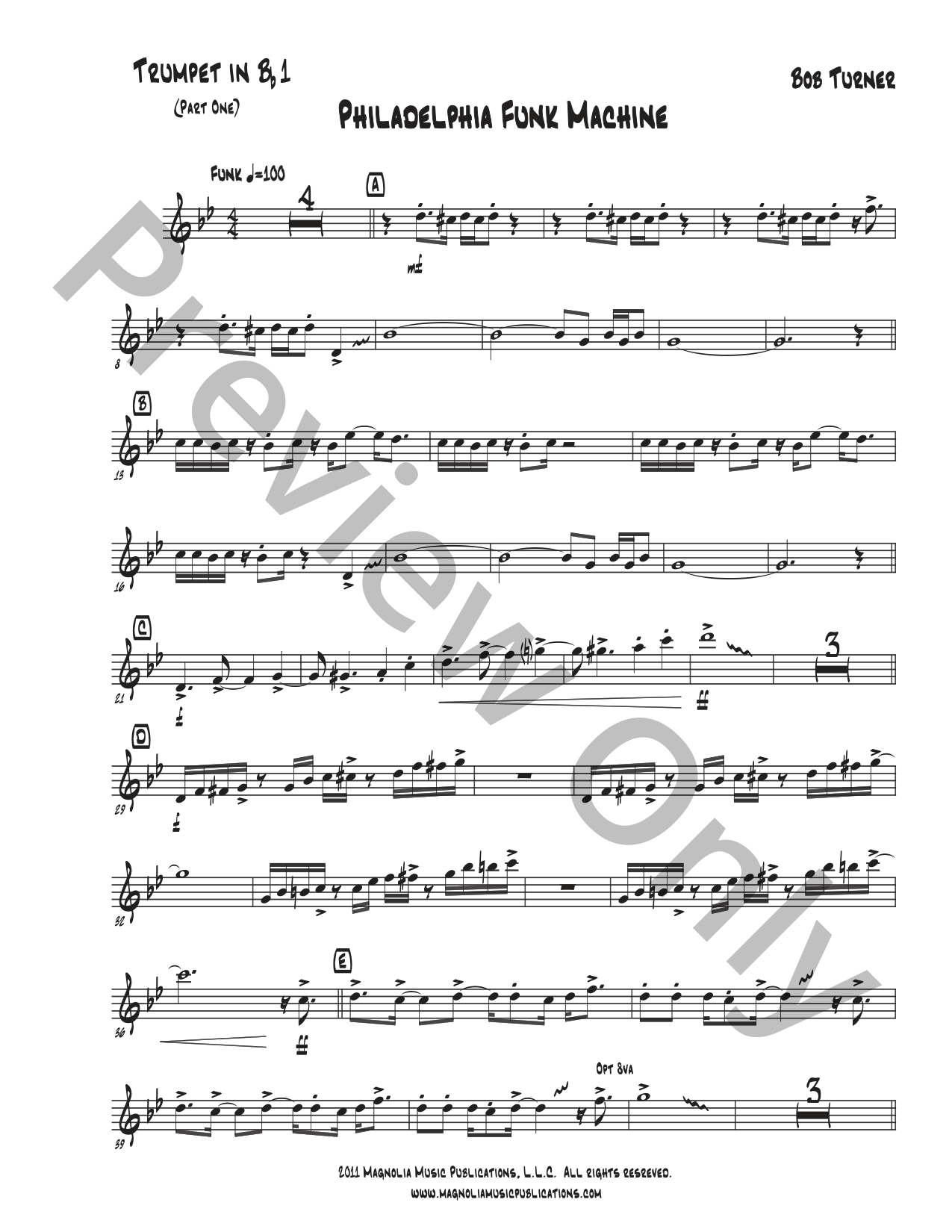 thj.quartet Jazz Funkシリーズ vol.1-5セット Philadelphia Funk Machine Jazz Sheet Music | J.W. Pepper