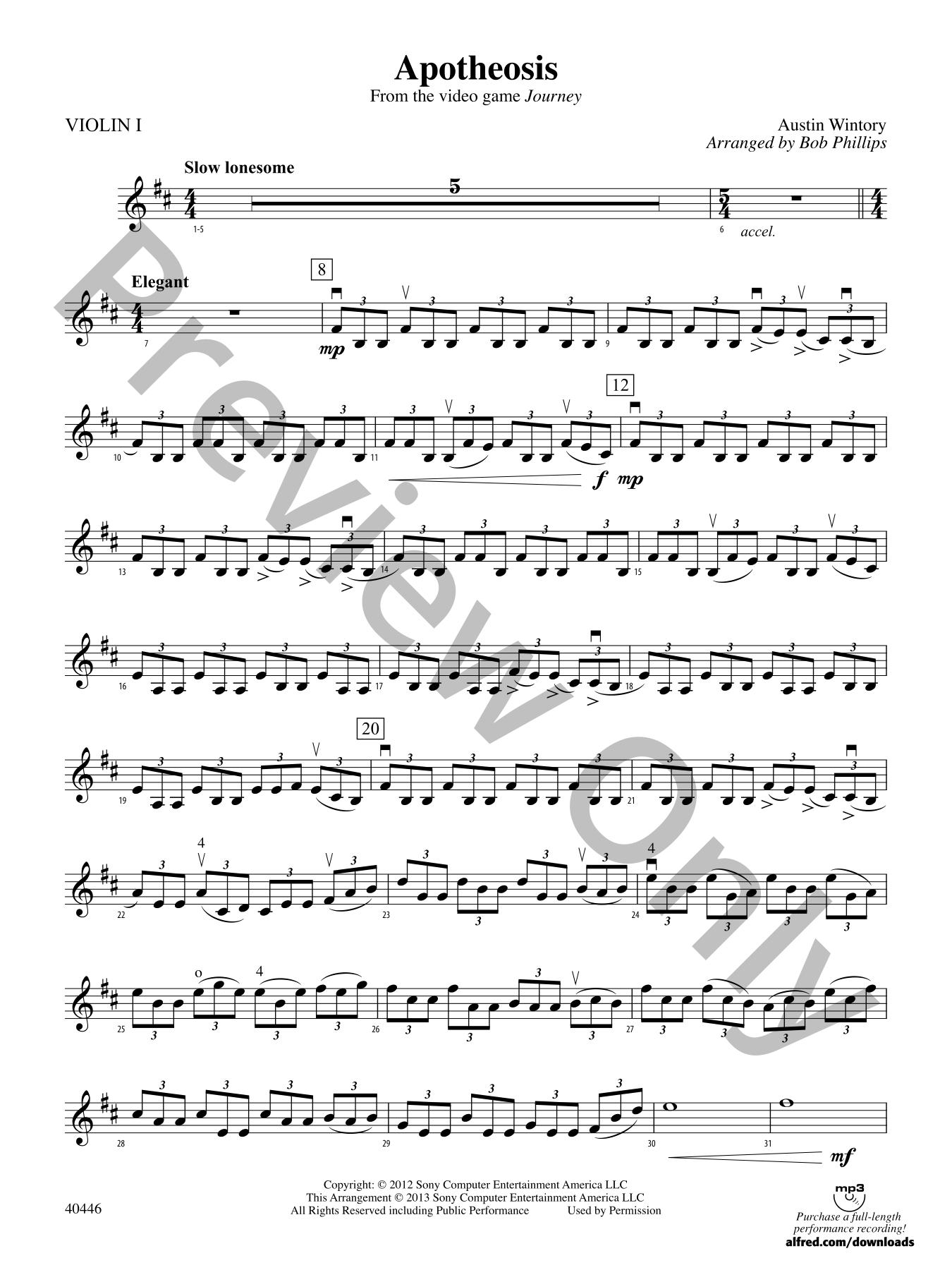 Apotheosis Orchestra Sheet Music | J.W. Pepper