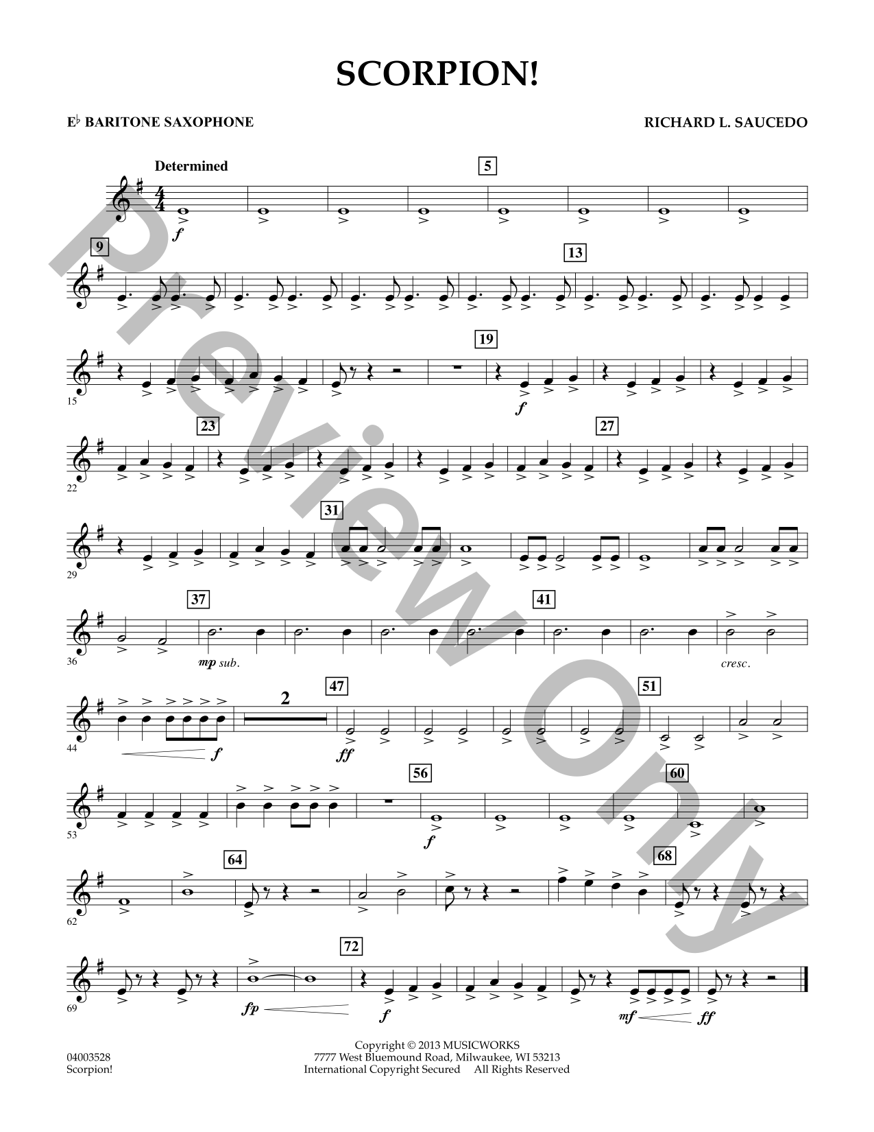 Scorpion! | J.W. Pepper