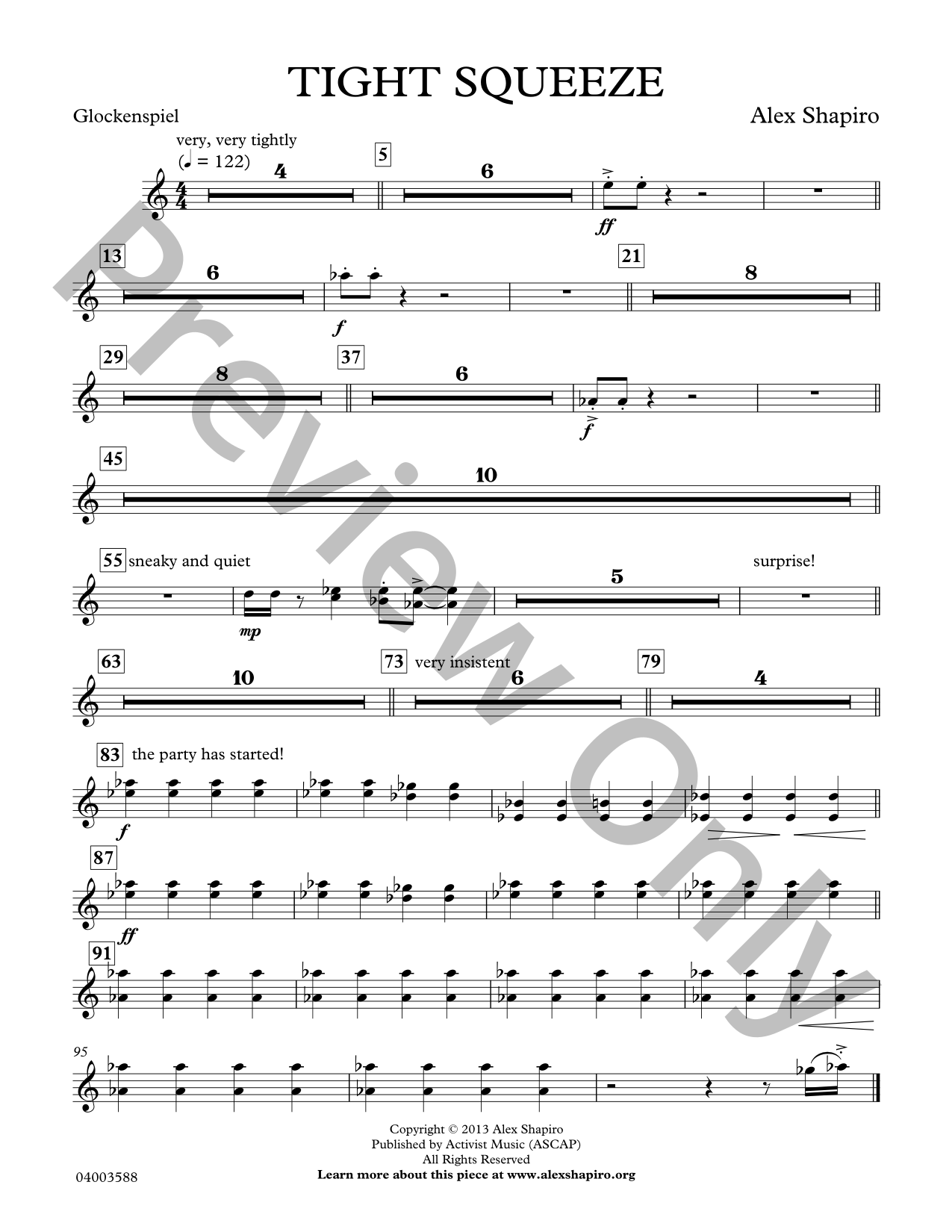 Tight Squeeze Concert Band Sheet Music | J.W. Pepper
