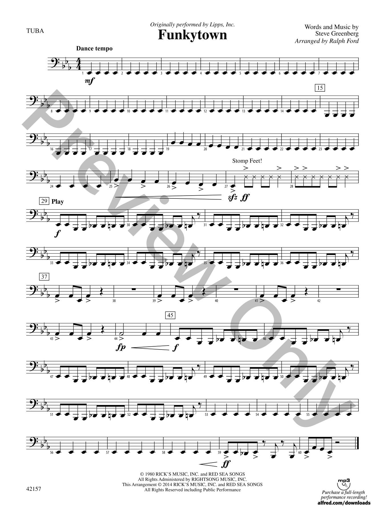 ○ 吹奏楽楽譜 Curnow / Brookside Festival ○ 吹奏楽楽譜 Curnow