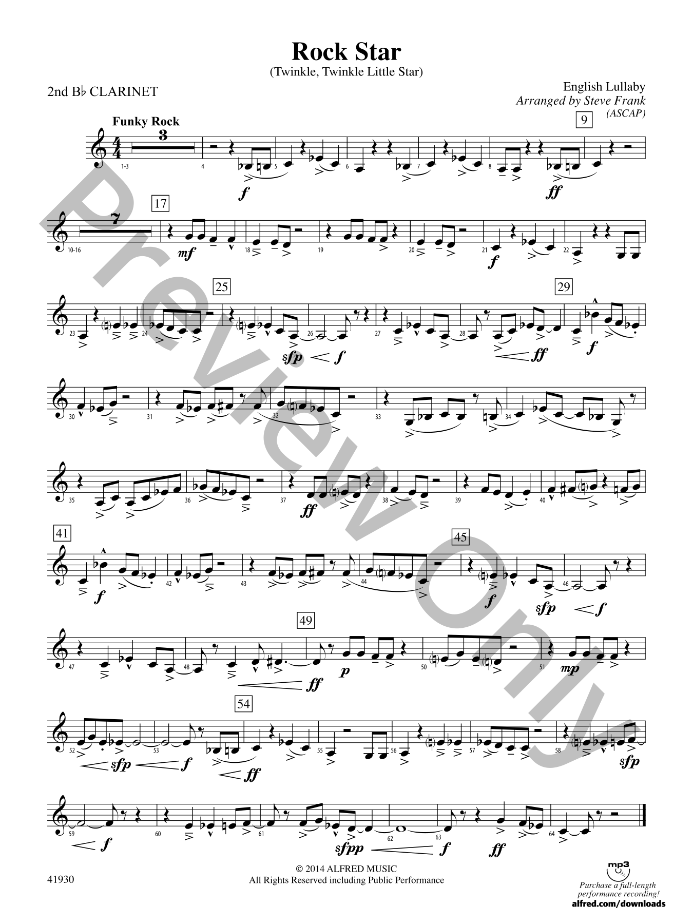 Rock Star Concert Band Sheet Music | J.W. Pepper