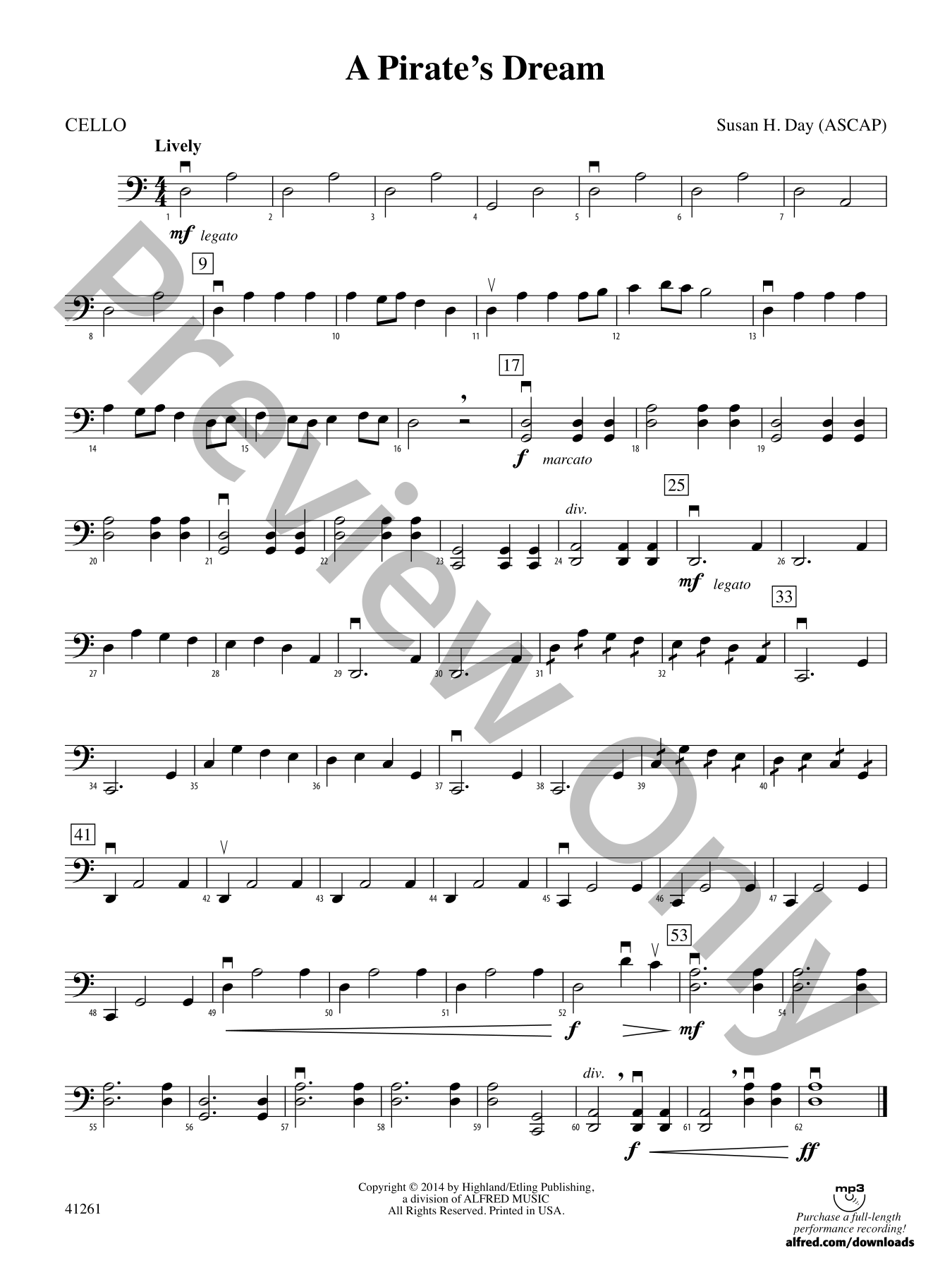 A Pirate's Dream Orchestra Sheet Music | J.W. Pepper