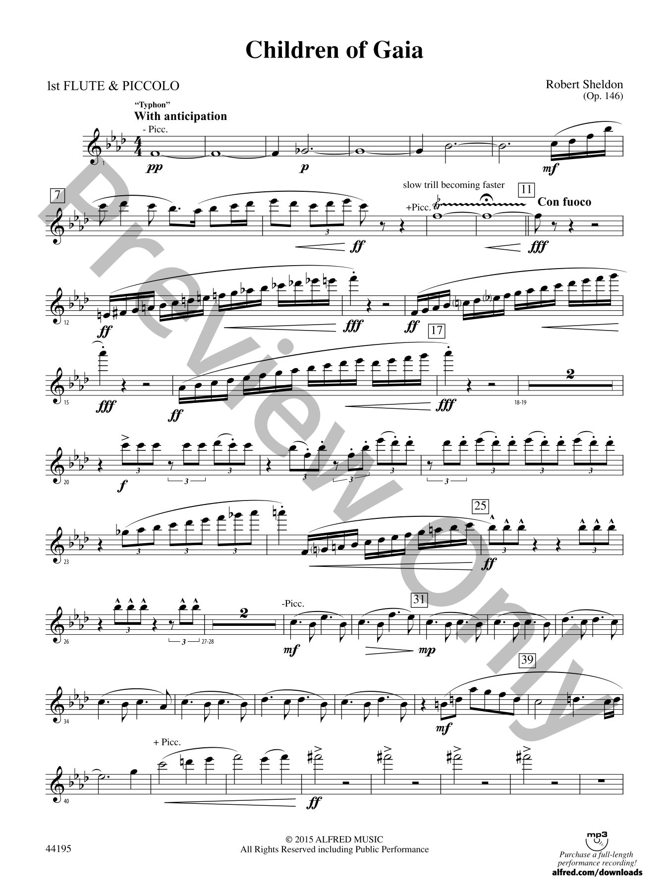 Children of Gaia Concert Band Sheet Music | J.W. Pepper