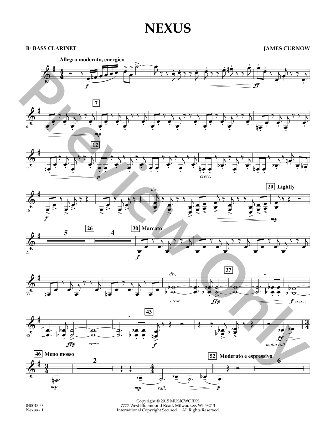 Nexus Concert Band Sheet Music | J.W. Pepper
