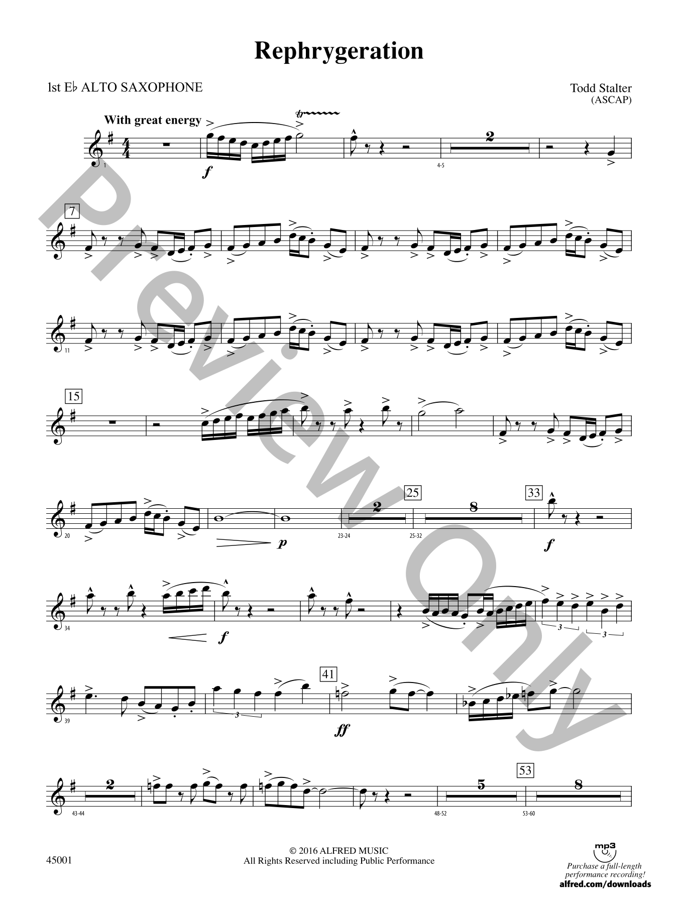 Rephrygeration Concert Band Sheet Music | J.W. Pepper