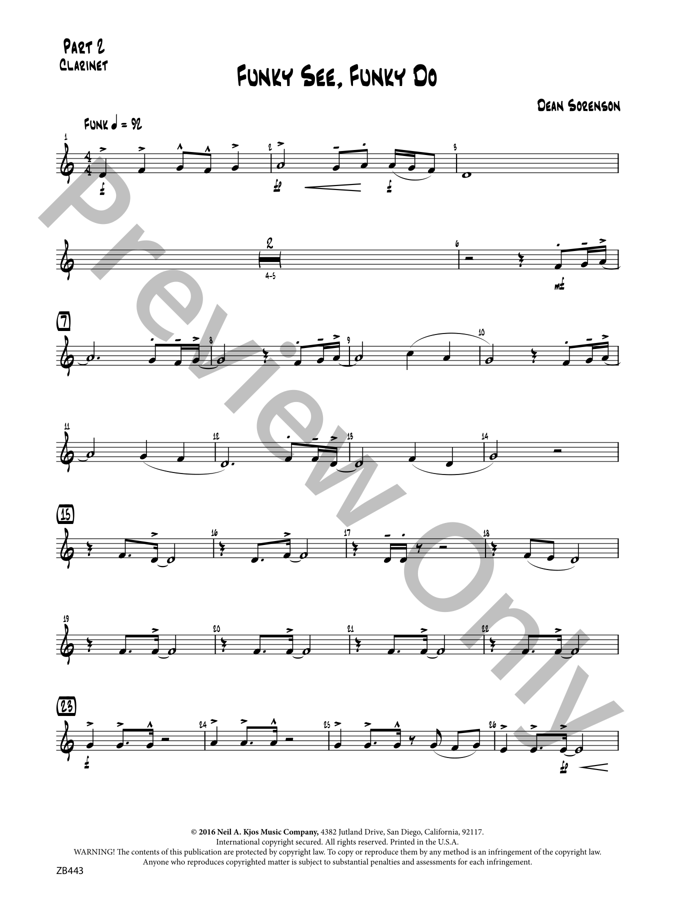 Funky See, Funky Do | J.W. Pepper