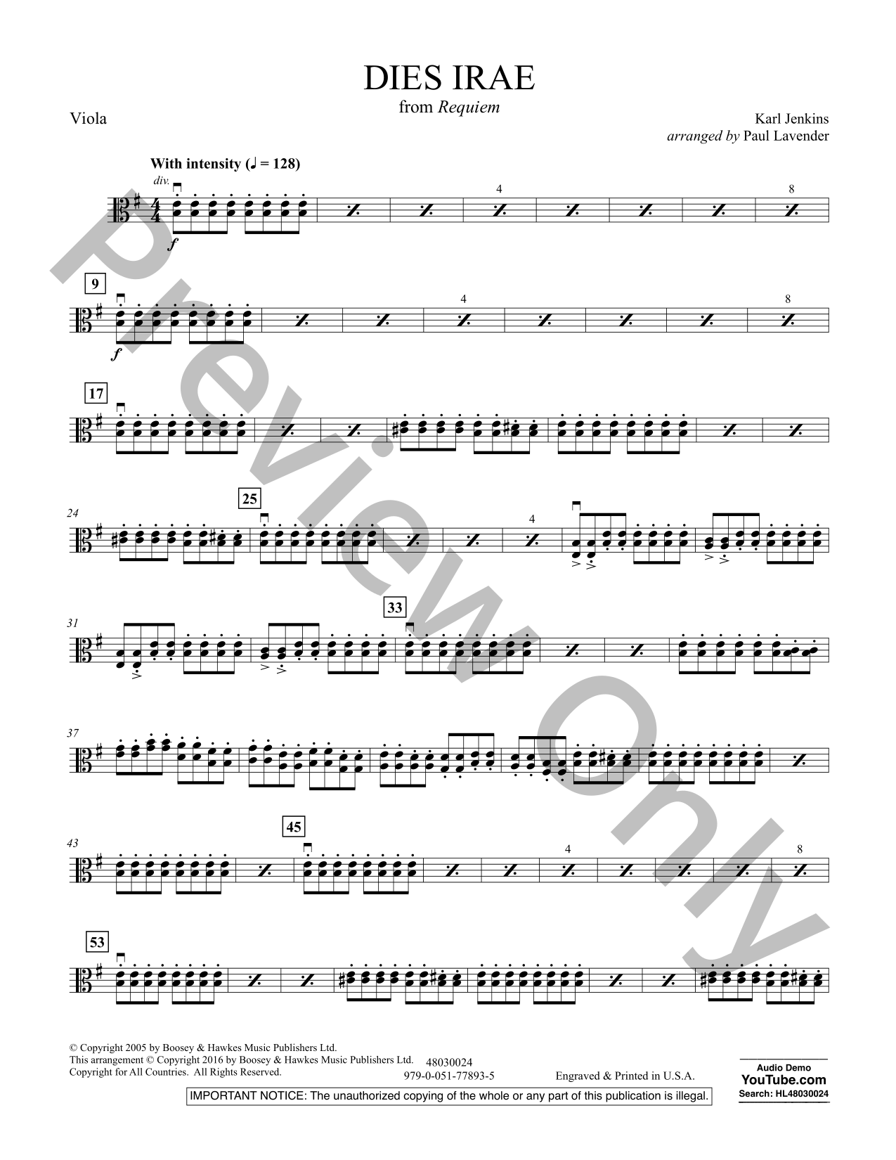 Dies Irae Orchestra Sheet Music | J.W. Pepper