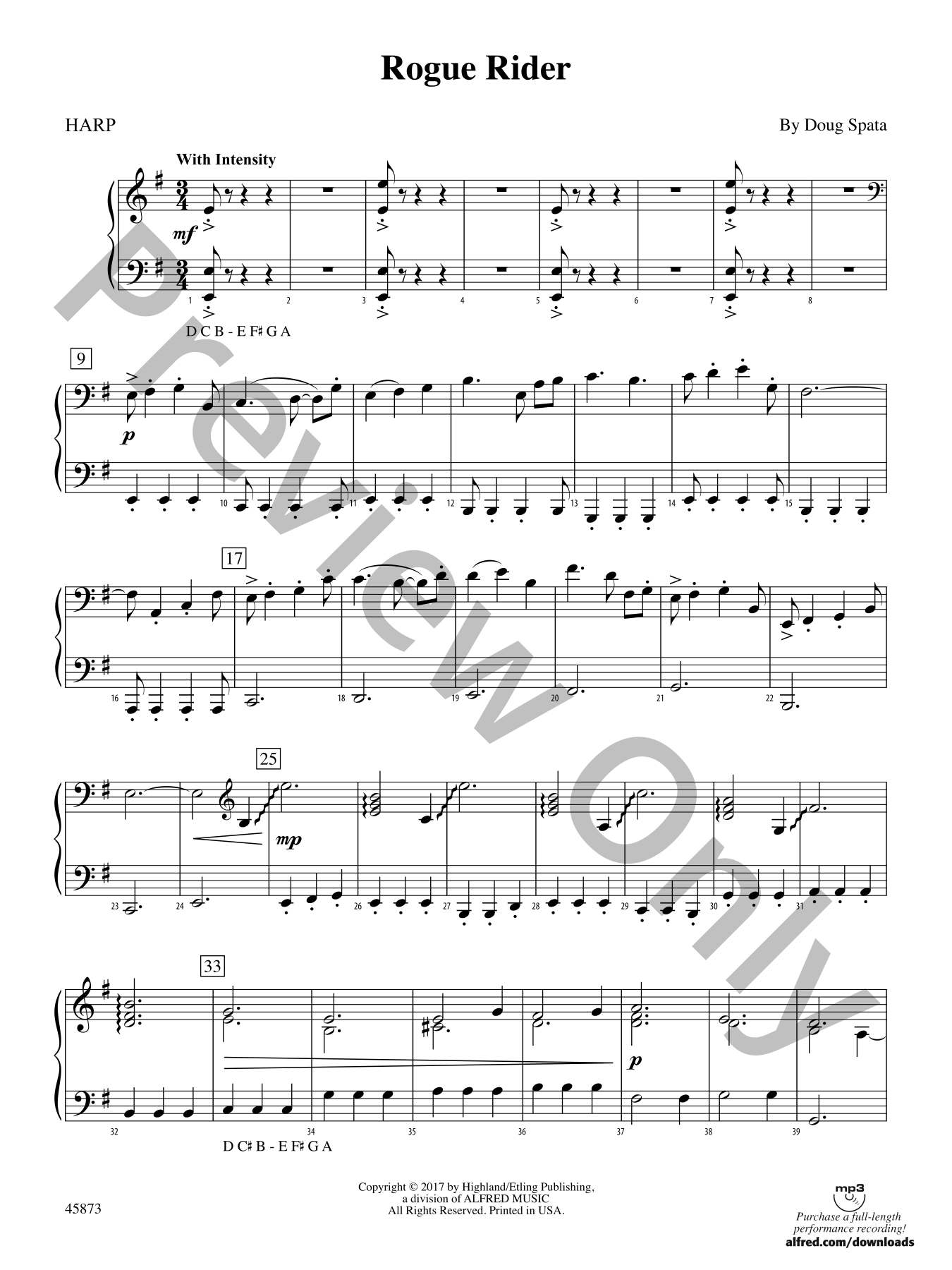Rogue Rider Orchestra Sheet Music | J.W. Pepper