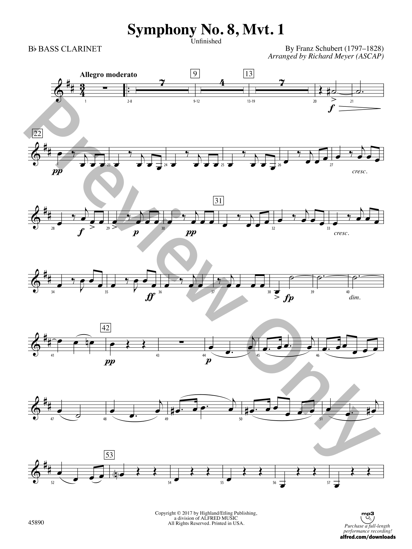 Symphony No. 8 Orchestra Sheet Music | J.W. Pepper