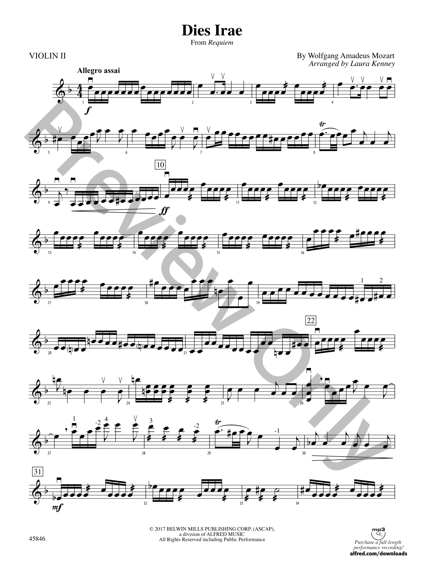 Dies Irae Orchestra Sheet Music | J.W. Pepper