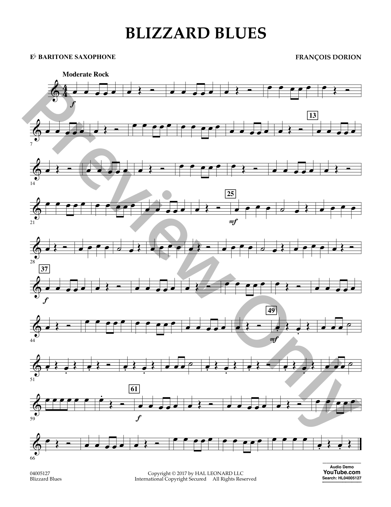 Blizzard Blues Concert Band Sheet Music | J.W. Pepper