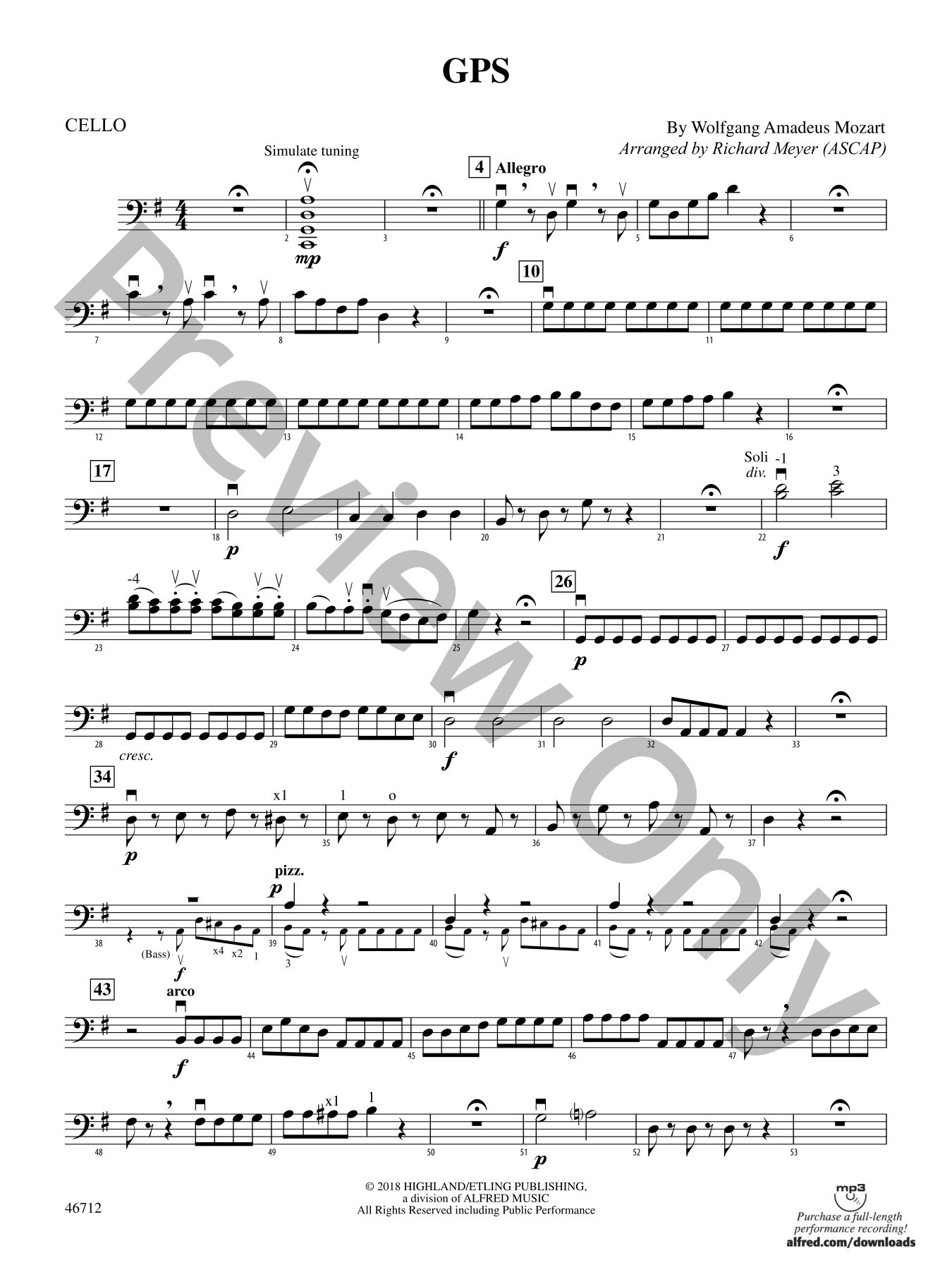 レズミルズ【GRIT PLYO07】CD DVD コリオ　スコアシート GPS Orchestra Sheet Music | J.W. Pepper