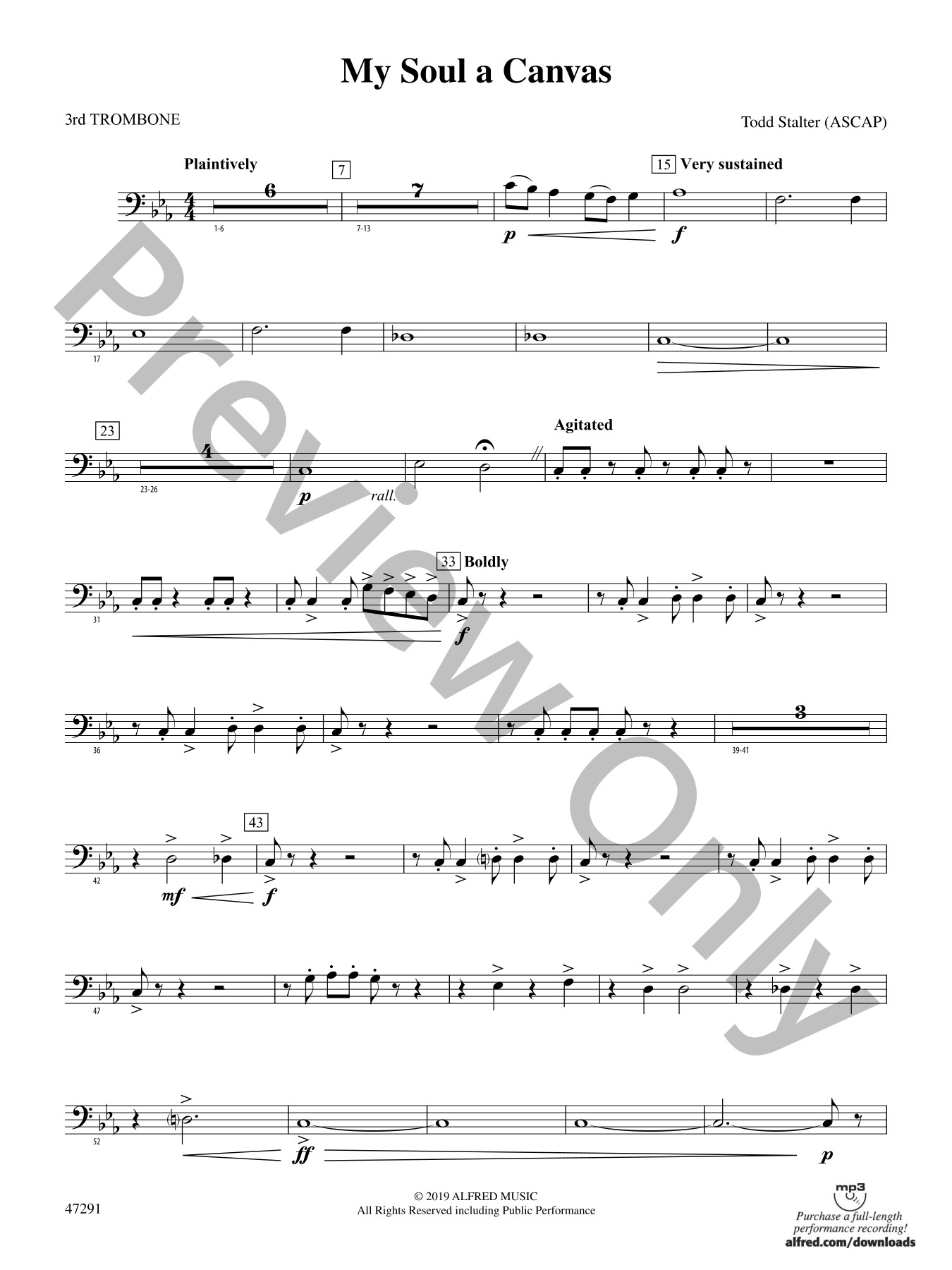 My Soul a Canvas Concert Band Sheet Music | J.W. Pepper