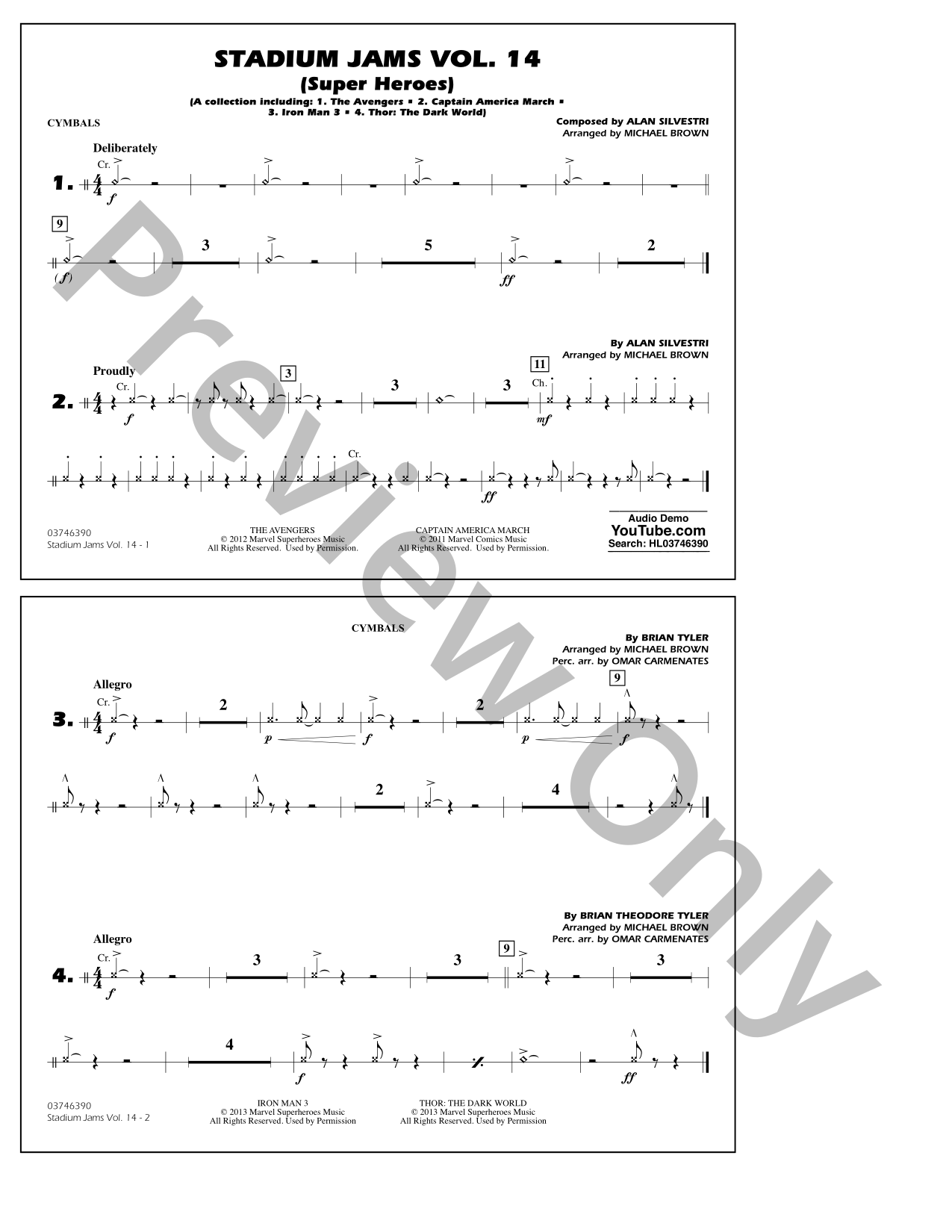 Stadium Jams, Vol. 14 Marching Band Sheet Music | J.W. Pepper