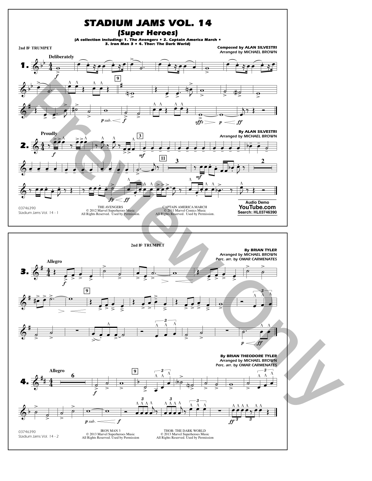 Stadium Jams, Vol. 14 Marching Band Sheet Music | J.W. Pepper