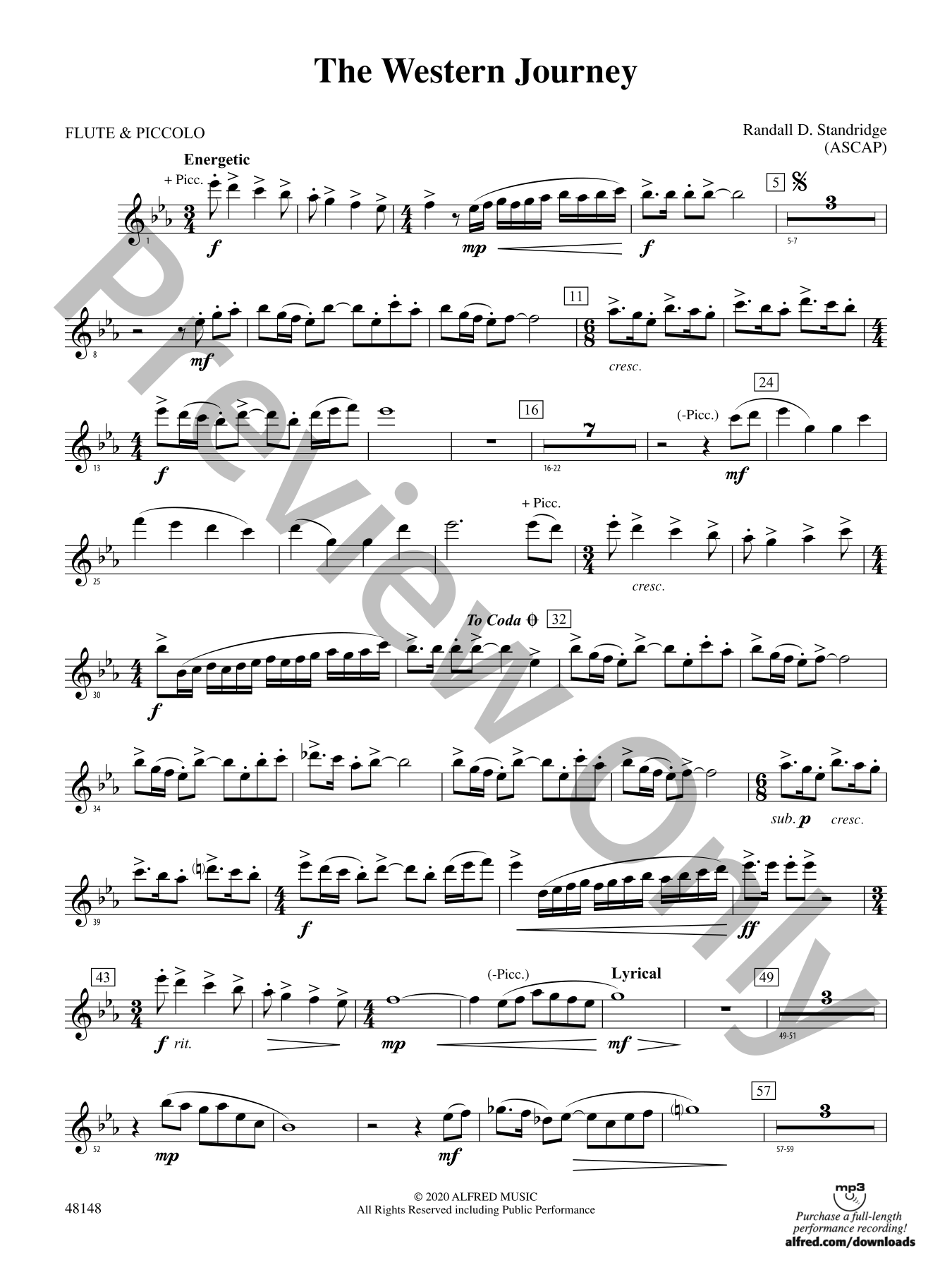 The Western Journey Concert Band Sheet Music | J.W. Pepper